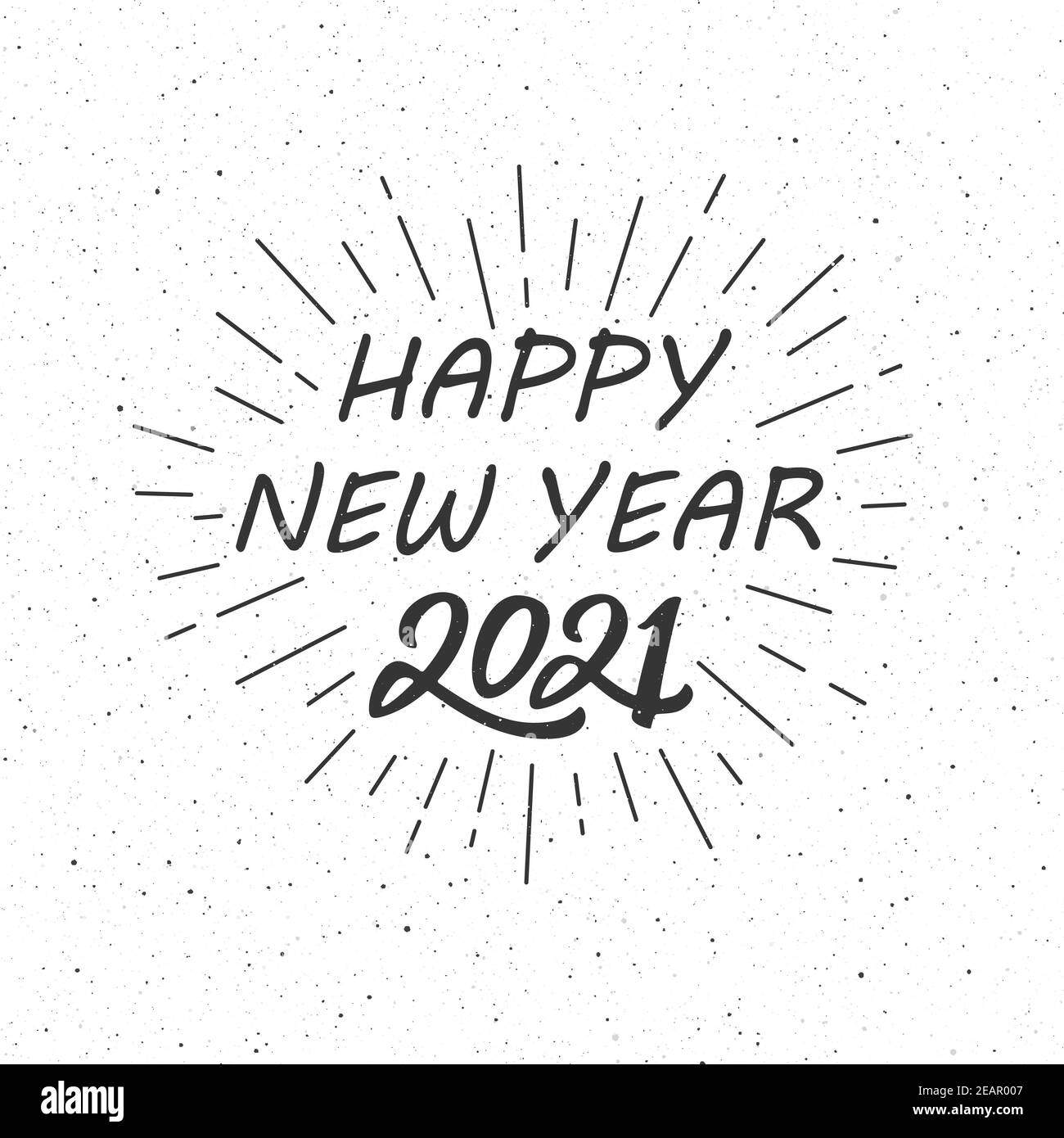 Numbers 2021c wish new year on light background Stock Photo