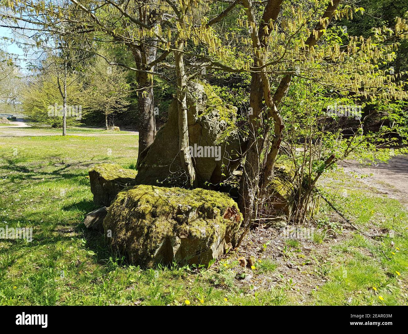 Felsen, Landschaft, Findlinge Stock Photo