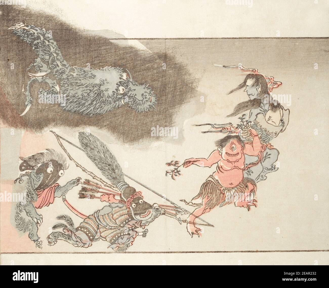 Vintage Japanese ONI DEMON Artwork Stock Photo Alamy Vintage Japanese ONI DEMON Artwork Stock Photo Alamy