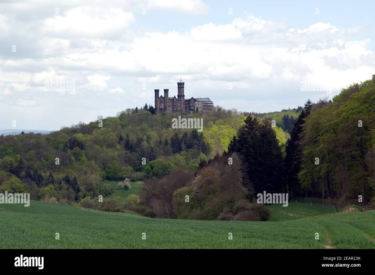 Schloss Schaumburg Stock Photo