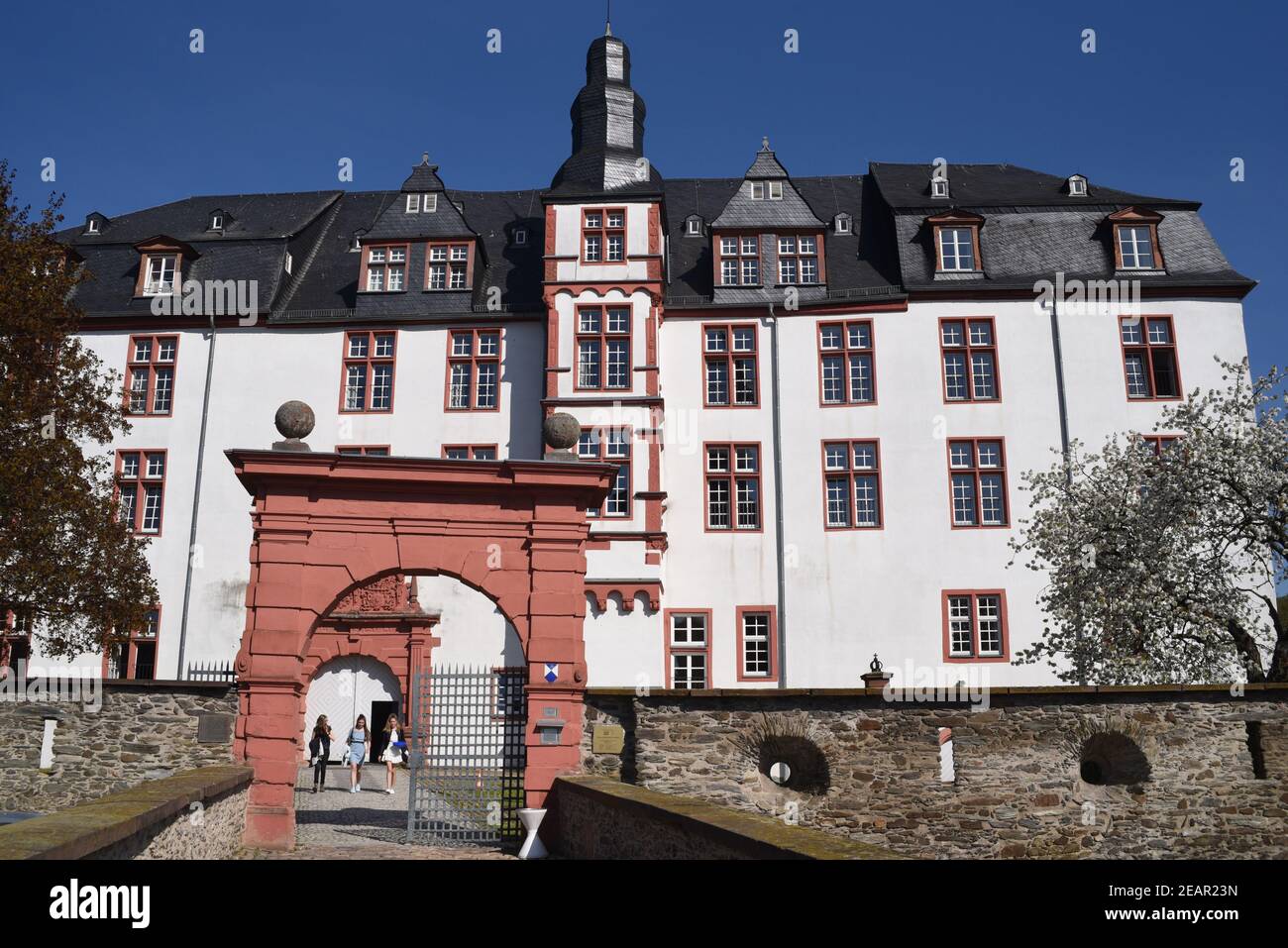 Residenzschloss, Schloss, Altstadt, Idstein Stock Photo