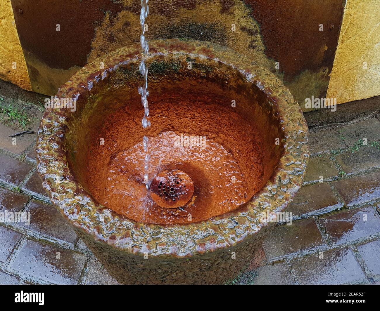 Schwalben Brunnen, Heilquelle Stock Photo