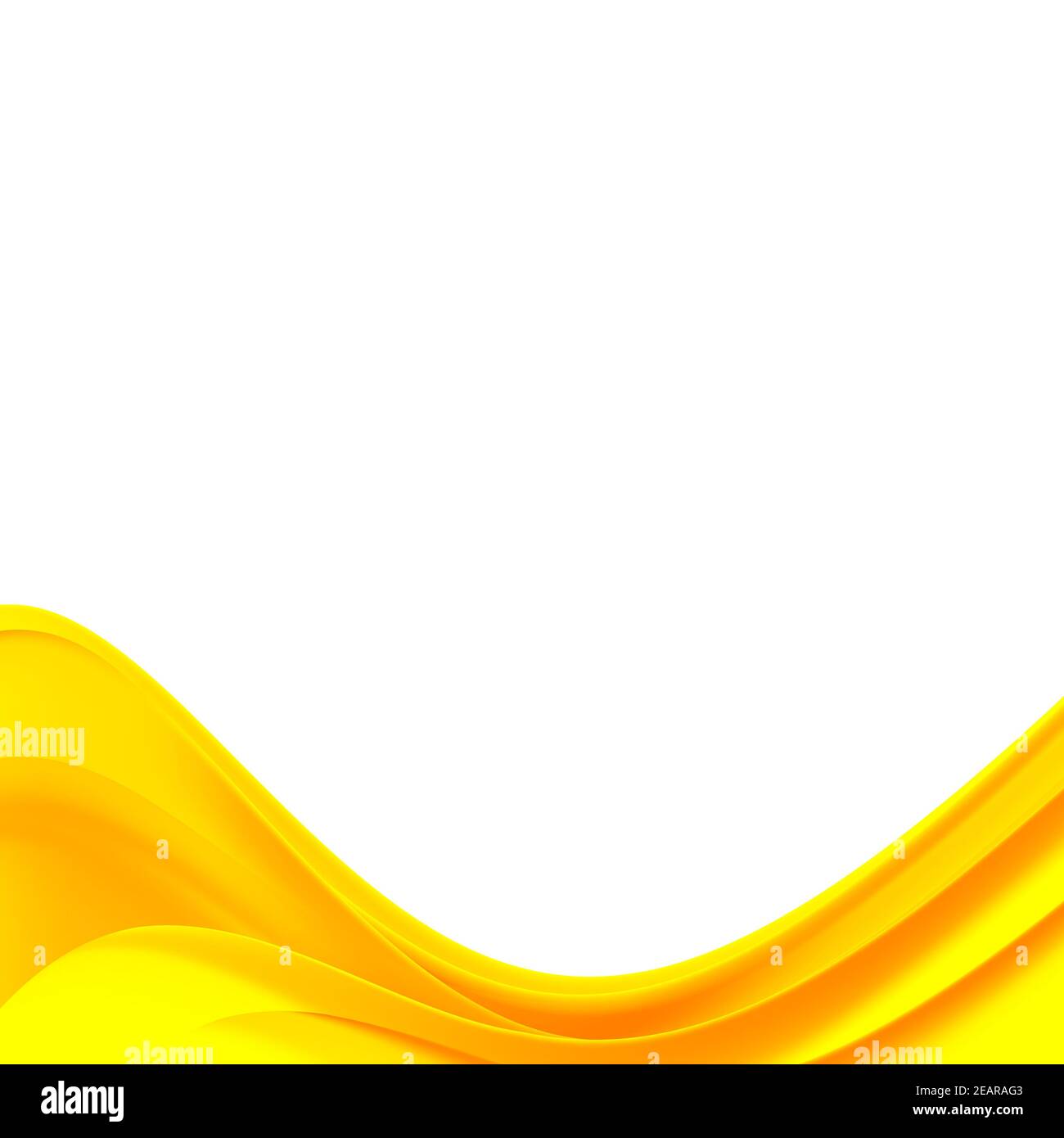 Abstract white background with yellow wavy lines Stock Photo Alamy