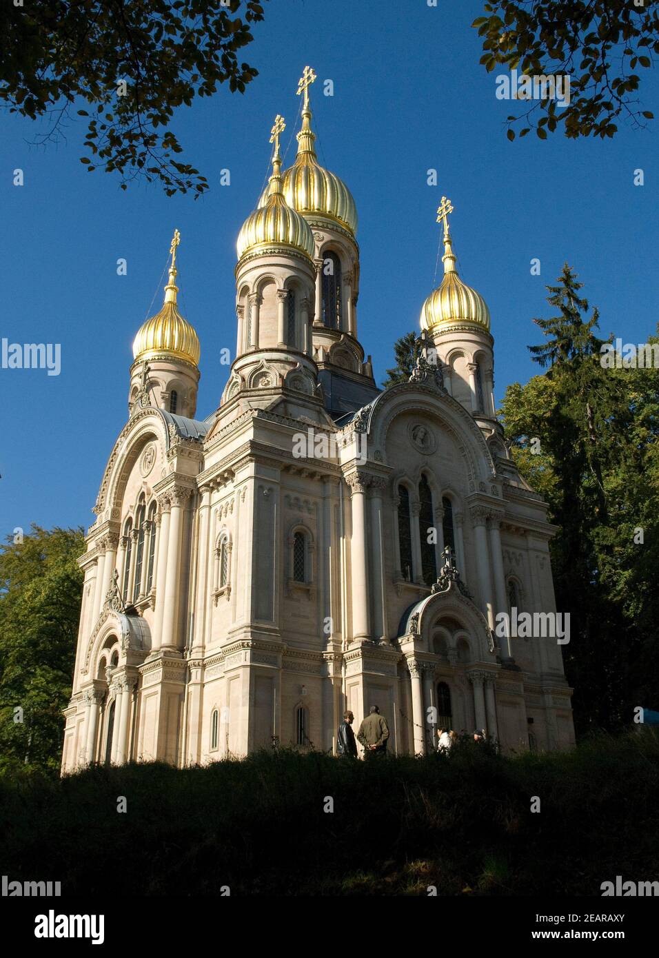 Griechische Kapelle Stock Photo