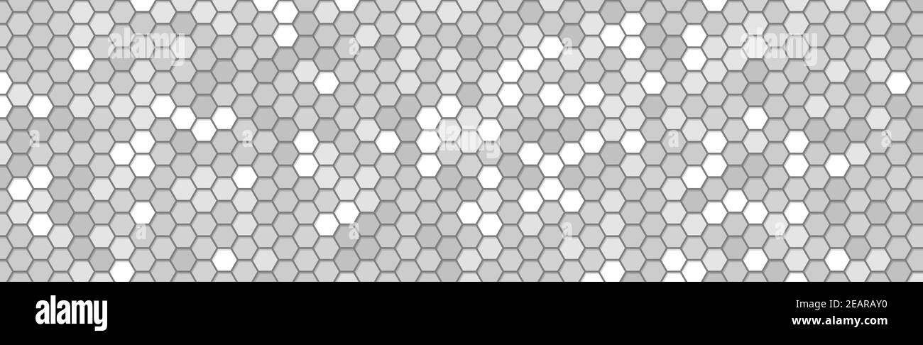 Abstract background with many small hexagons - illustration Stock Photo ...