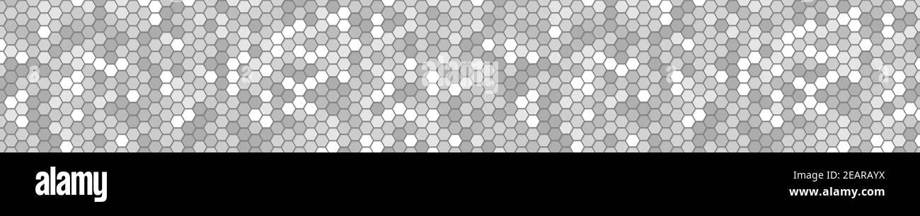 Abstract background with many small hexagons - illustration Stock Photo ...