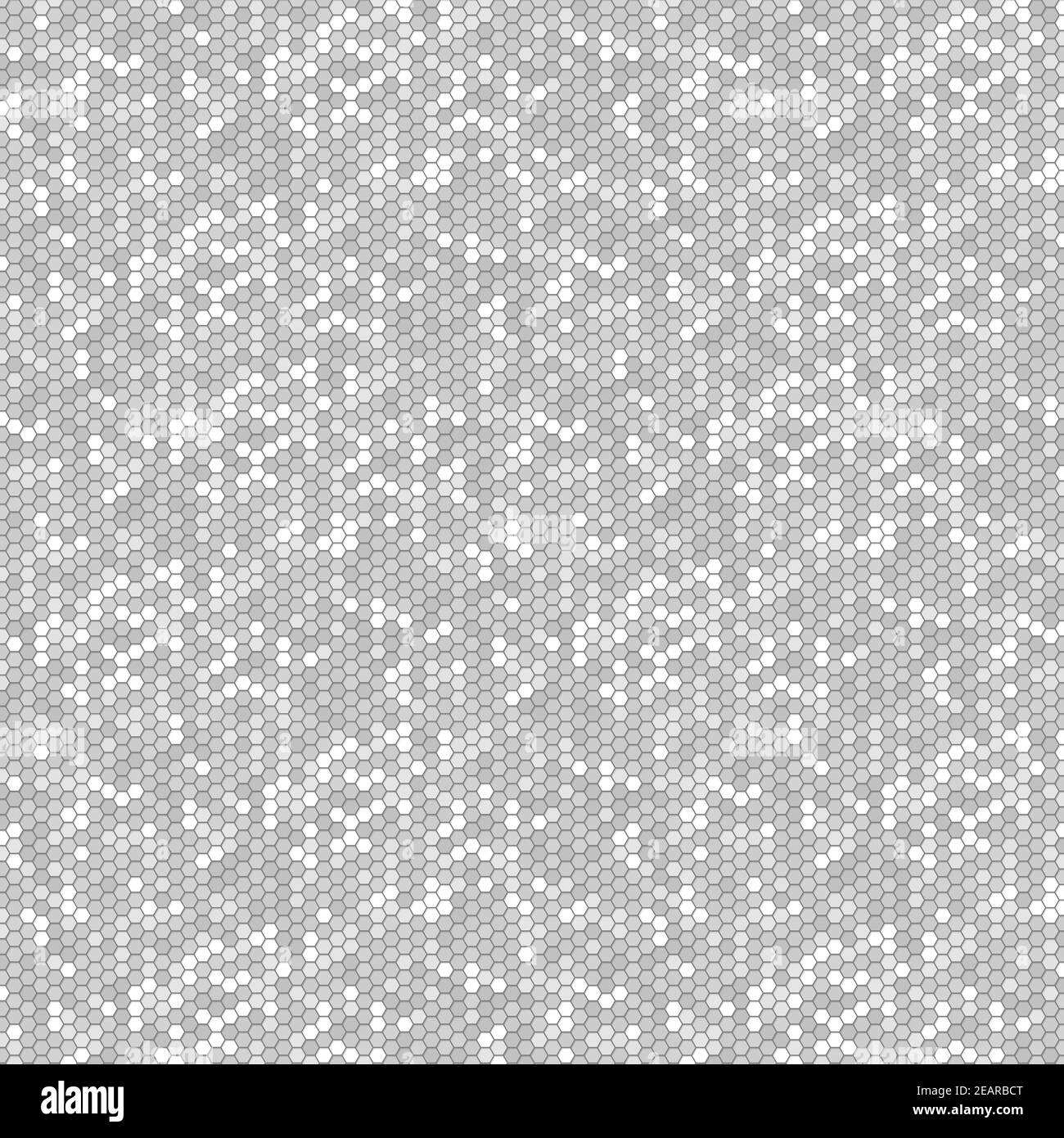 Abstract background with many small hexagons - illustration Stock Photo ...
