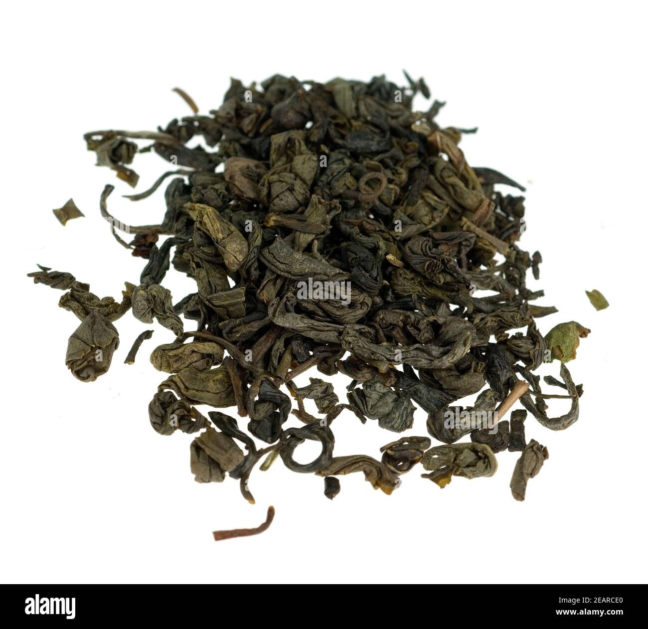 Gruener Tee Stock Photo