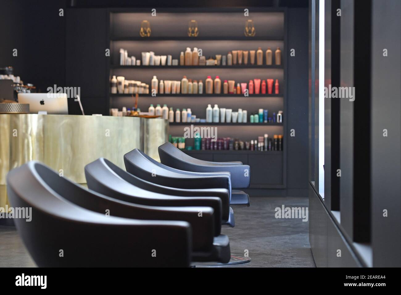 1st cut hair salon hires stock photography and images Alamy