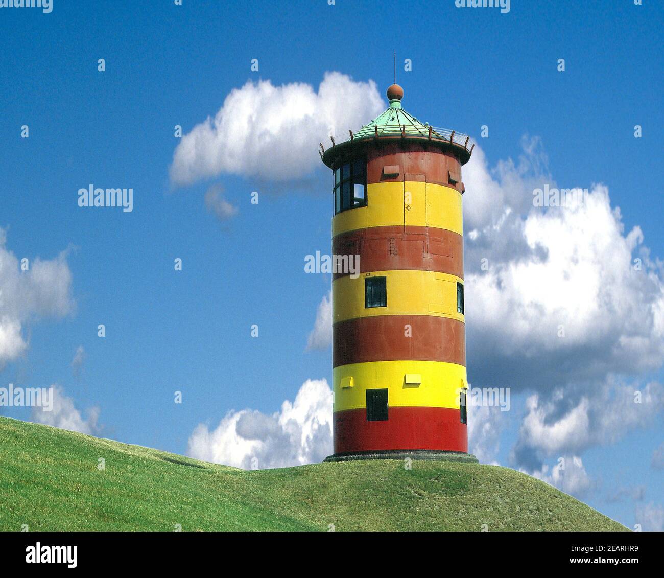 Leuchtturm, Pilsum Stock Photo