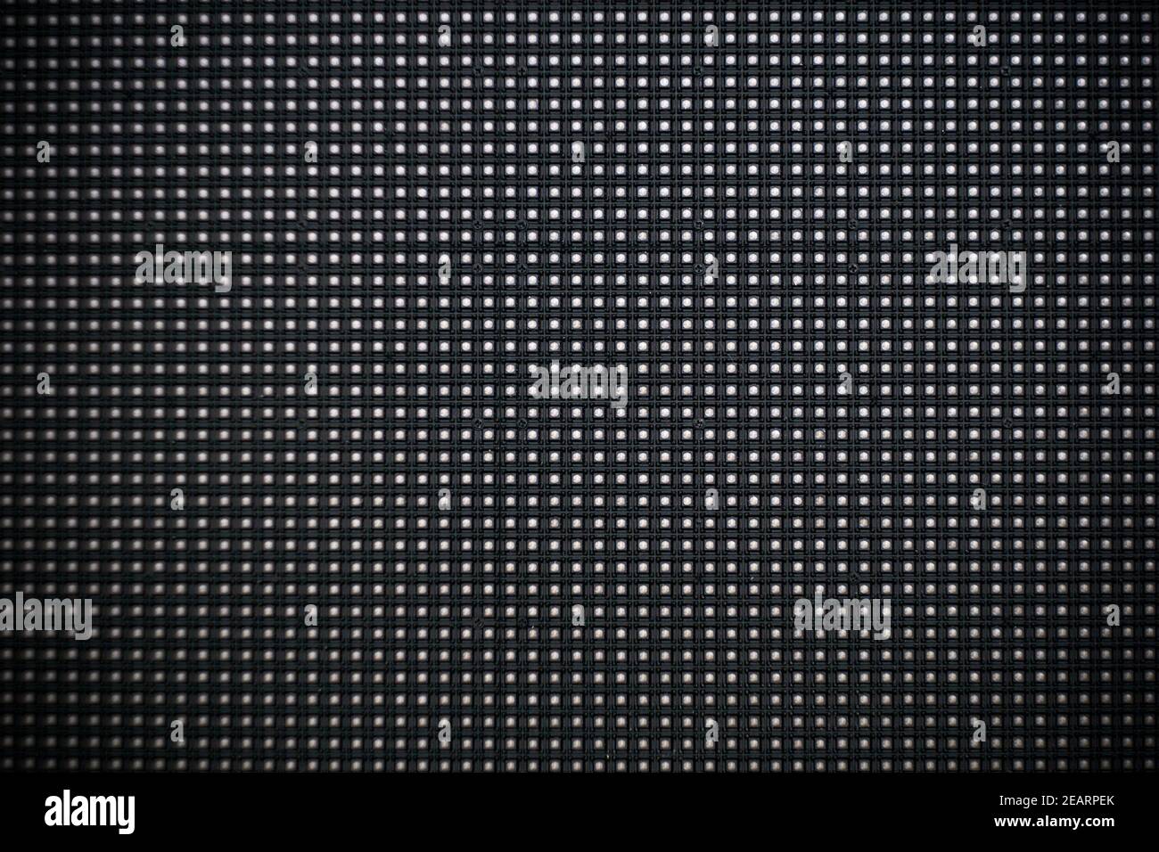 Digital screen background. Black screen monitor or TV with pixels and