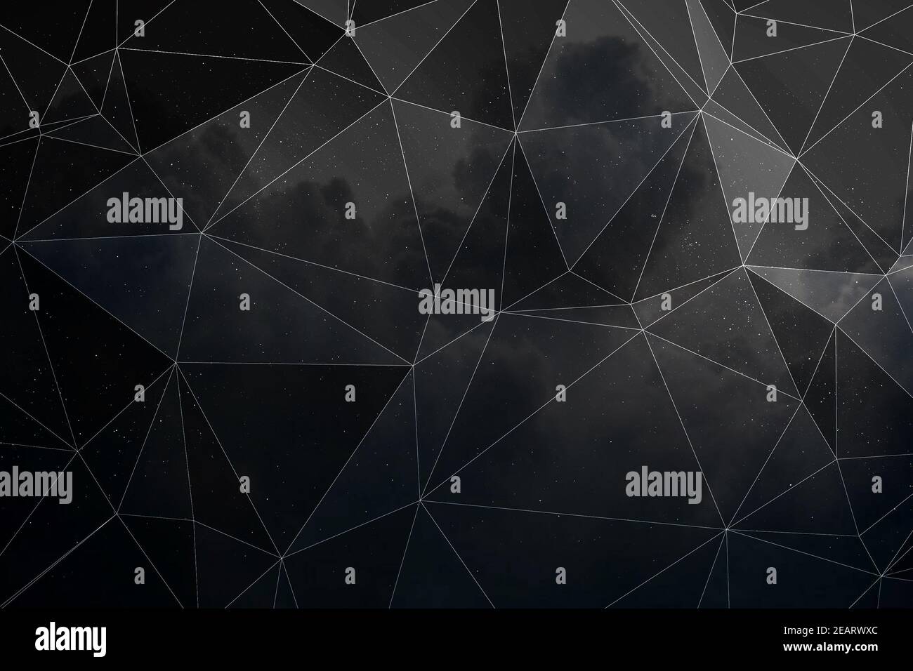 Polygon & Geometrics textures background Stock Photo