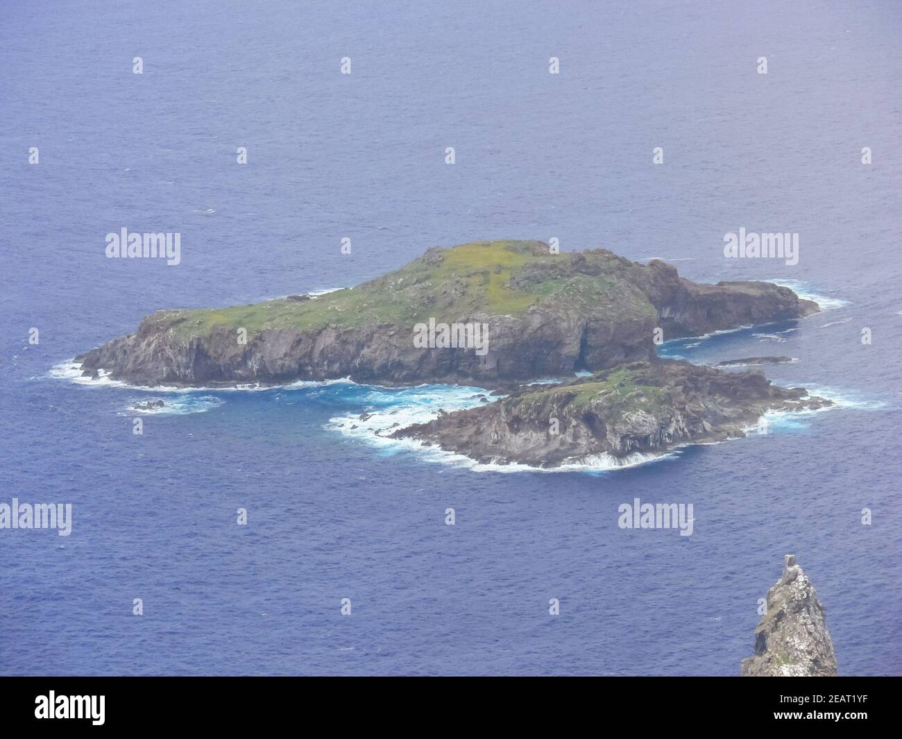 Seaster Island Rocks Easter Island coastline. Easter Island coast, rocks, ocean Stock Photo ...