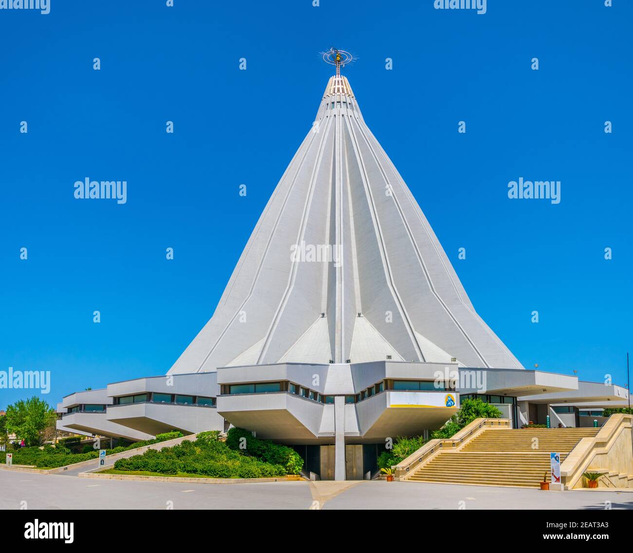 Sanctuary of Our Lady of Tears in Syracuse, Sicily, Italy Stock Photo