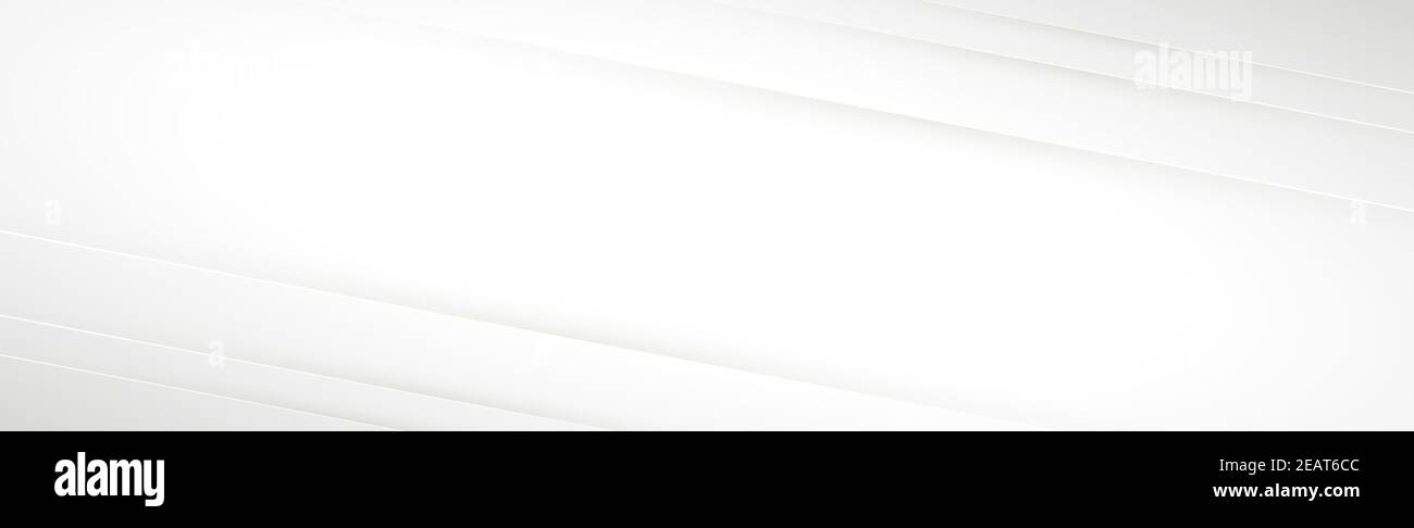 White vector panoramic background with wavy lines Stock Photo - Alamy