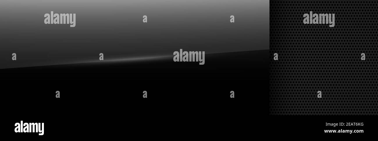 Abstract dark black textured panoramic background Stock Photo - Alamy
