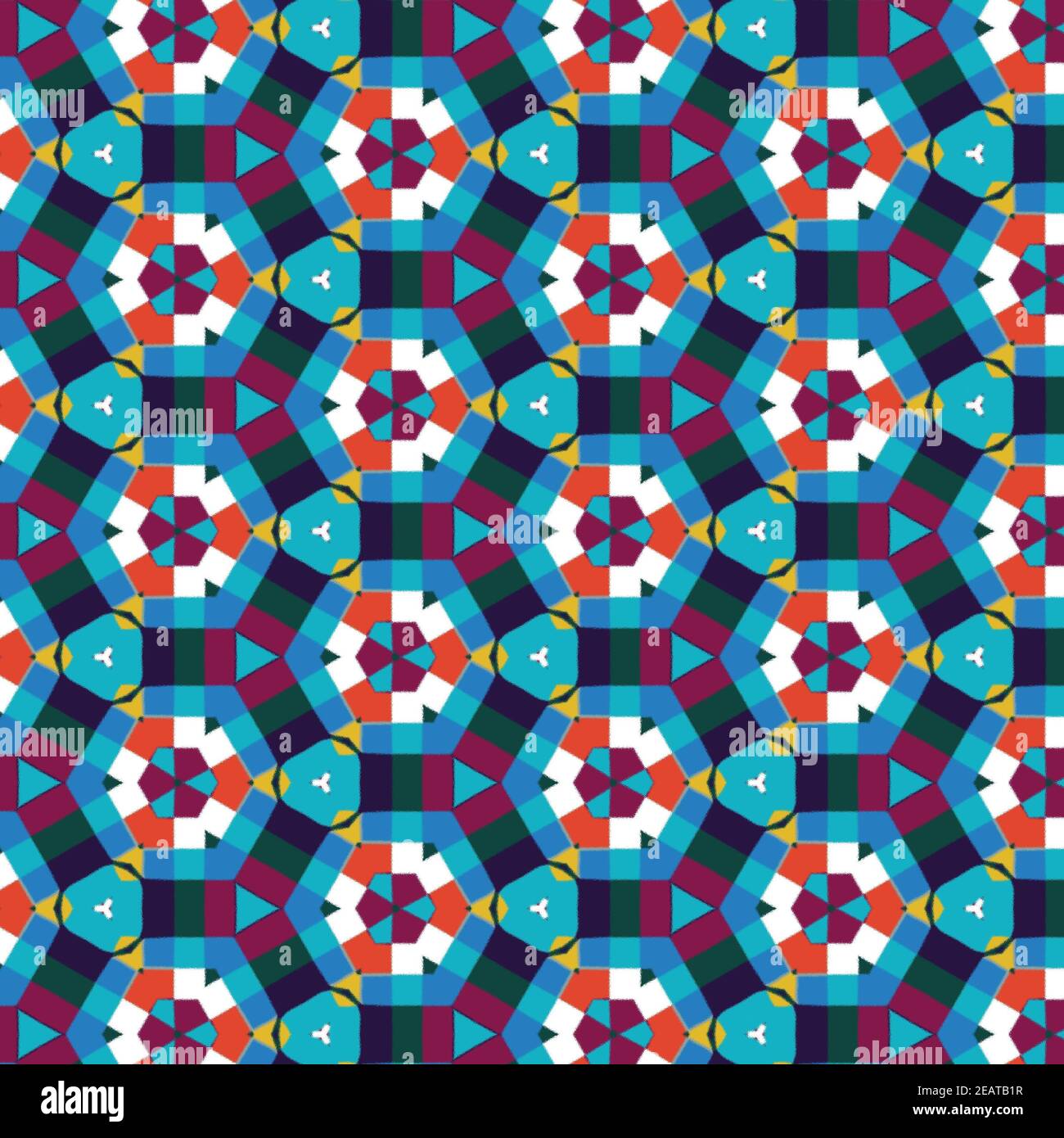 Patterned colorful geometric background for wallpapers Stock Photo