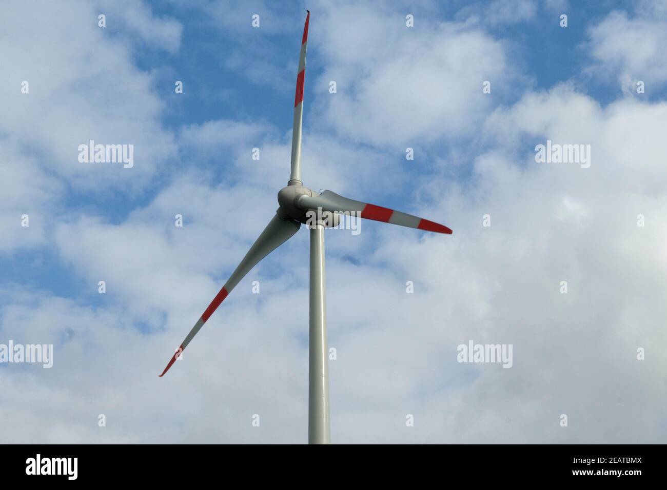 Windkraftanlage Stock Photo