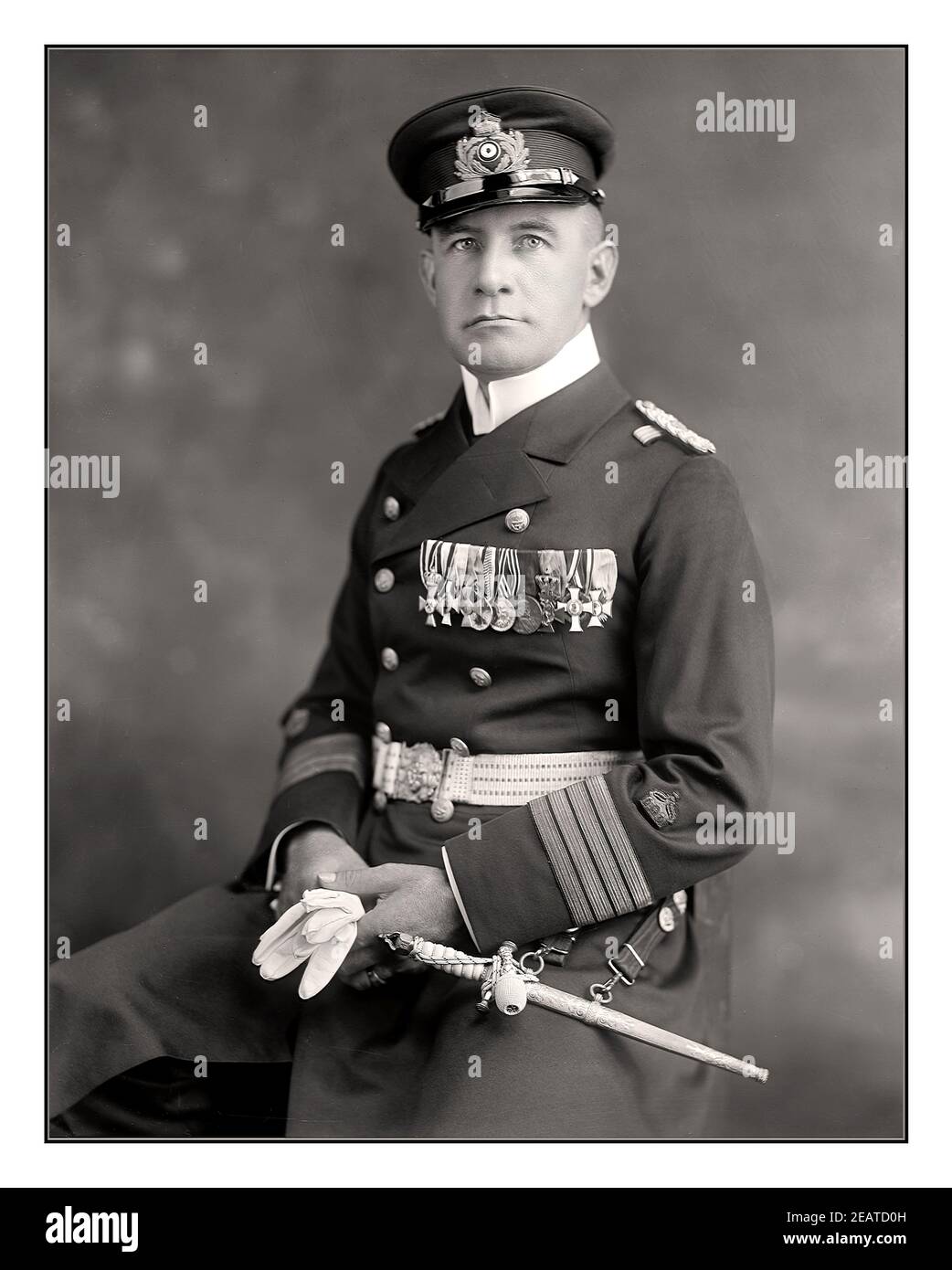 Karl Boy-Ed formal studio portrait of German Commander Karl Boy-Ed (1872-1930) WW1 Karl Boy-Ed (September 14, 1872 –September 14, 1930) was the naval attaché to the German embassy in Washington during World War I. Stock Photo