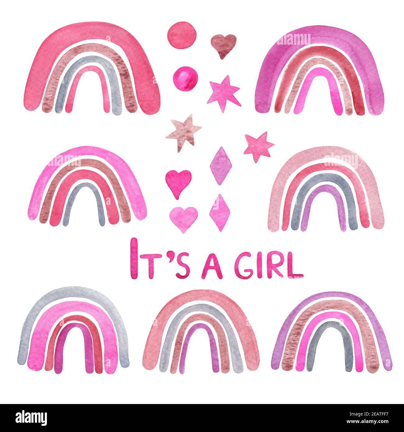 Seamless baby pattern in Cut Out Stock Images & Pictures - Alamy