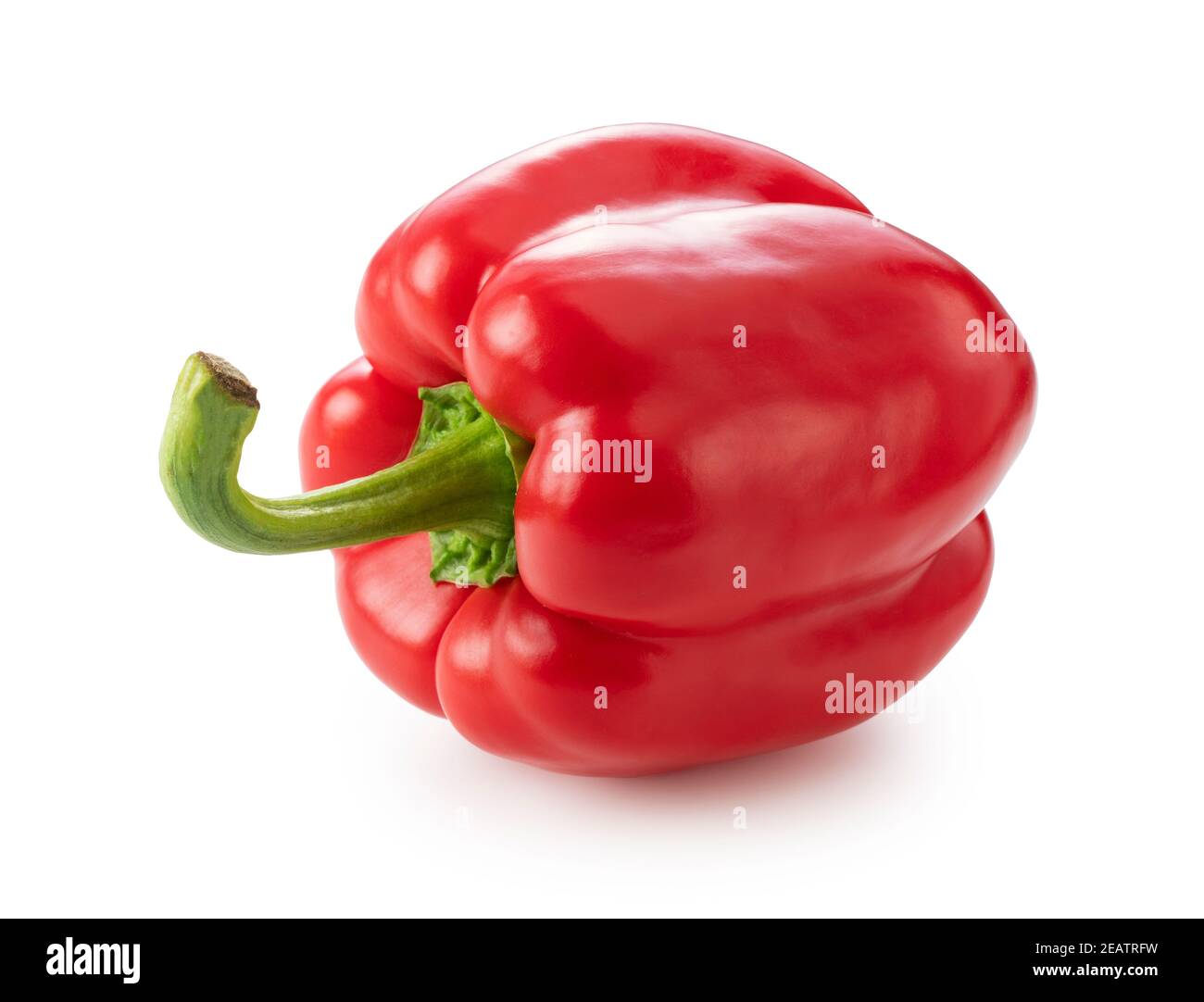 Paprika on a white background Stock Photo