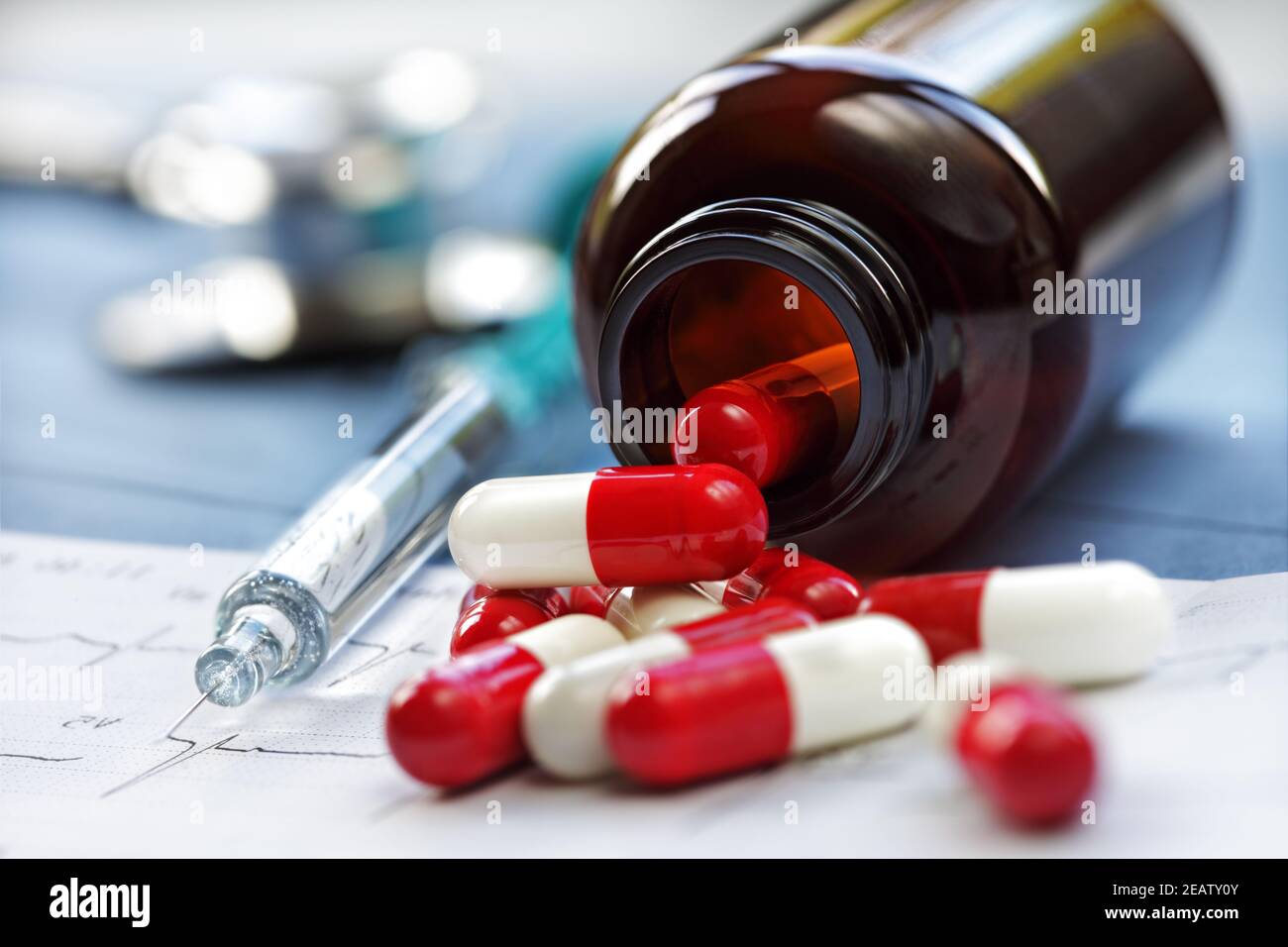 Close up prescription medicine hi-res stock photography and images - Alamy