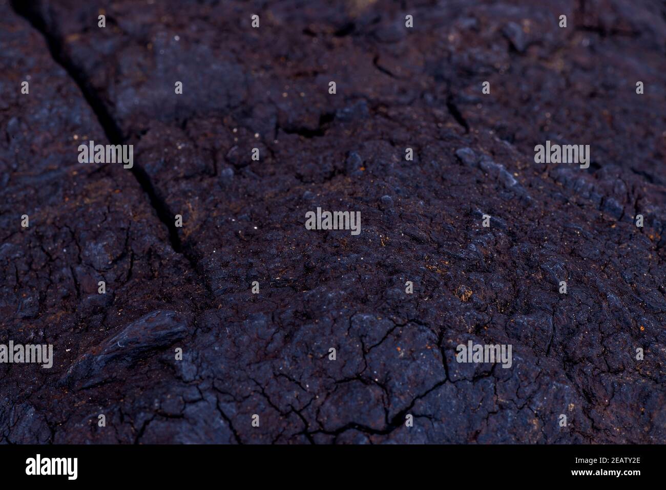 German brown coal in a closeup Stock Photo