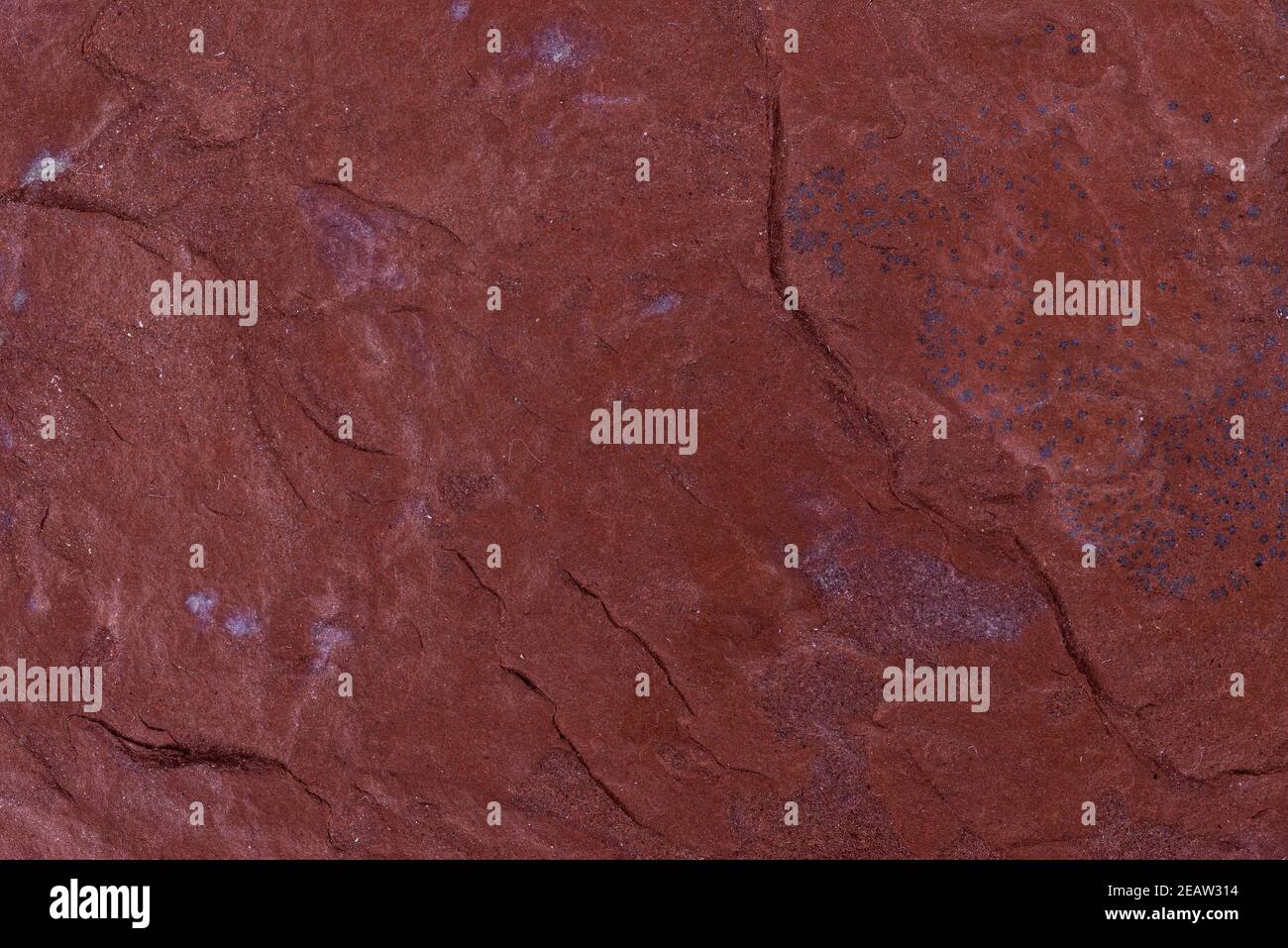 red slate of Dillenburg, Germany Stock Photo
