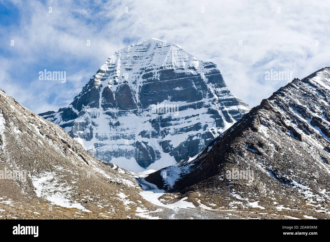 Sacred Mount Kailas in Tibet. Himalayas mountains Stock Photo Alamy