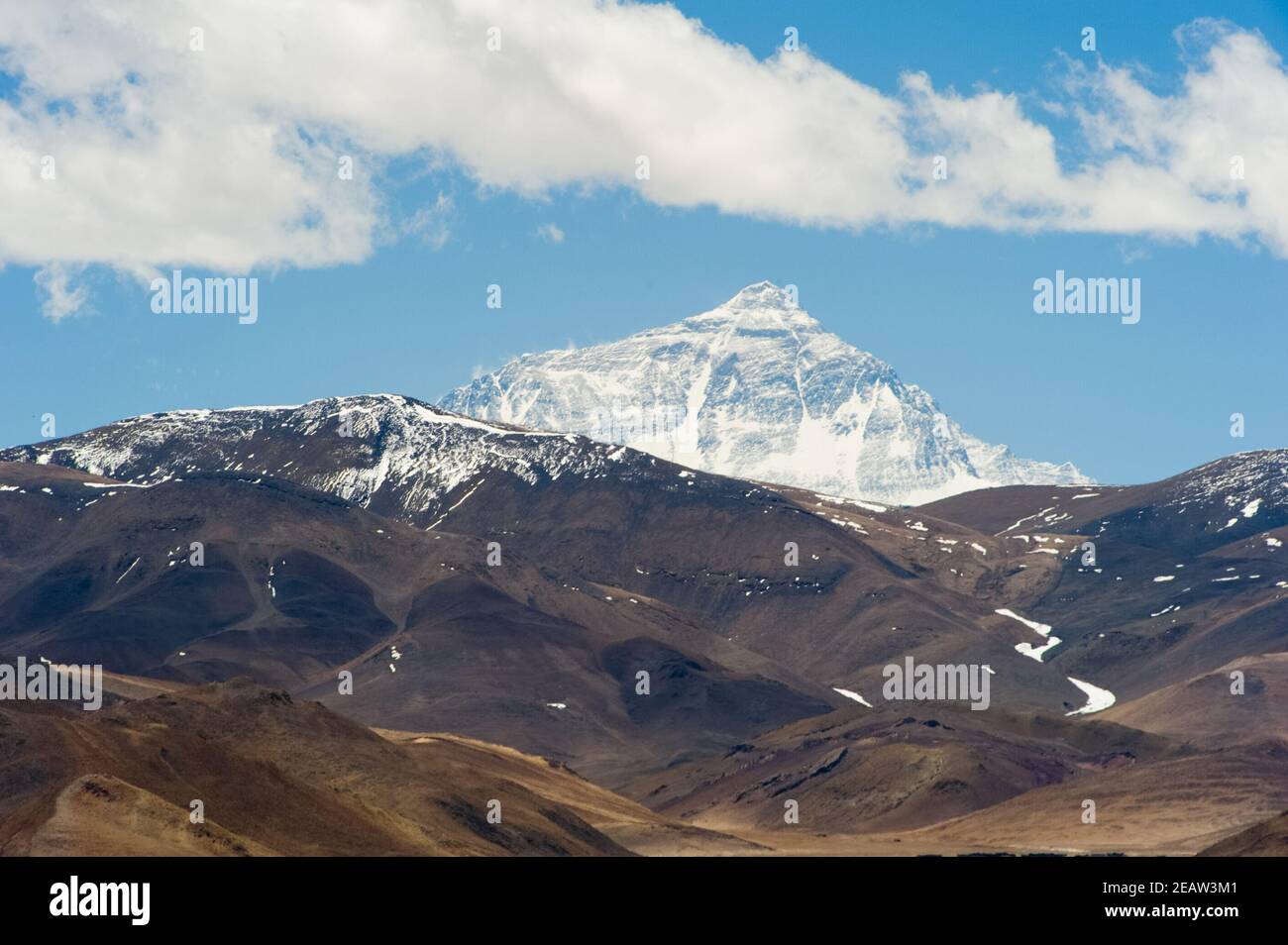 Sacred Mount Kailas in Tibet. Himalayas mountains. Stock Photo