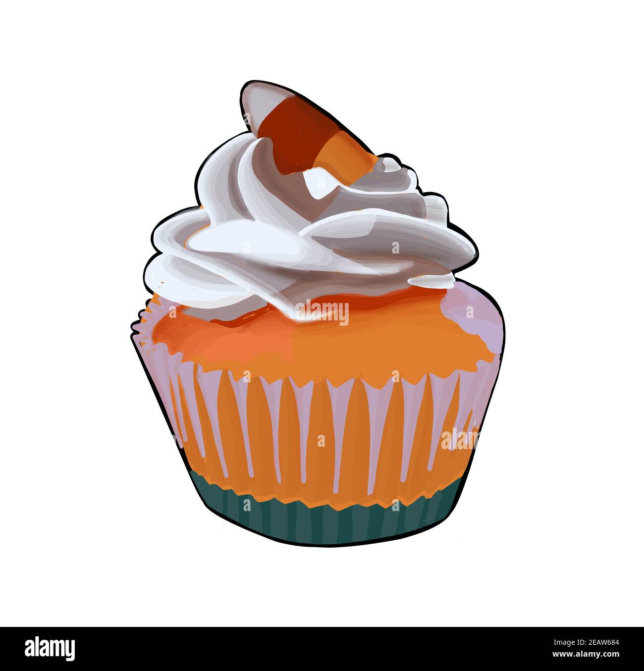 Heart cartoon sweet cup cake hi-res stock photography and images - Alamy