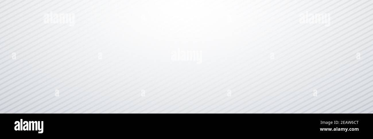 White vector panoramic background with wavy lines Stock Photo - Alamy