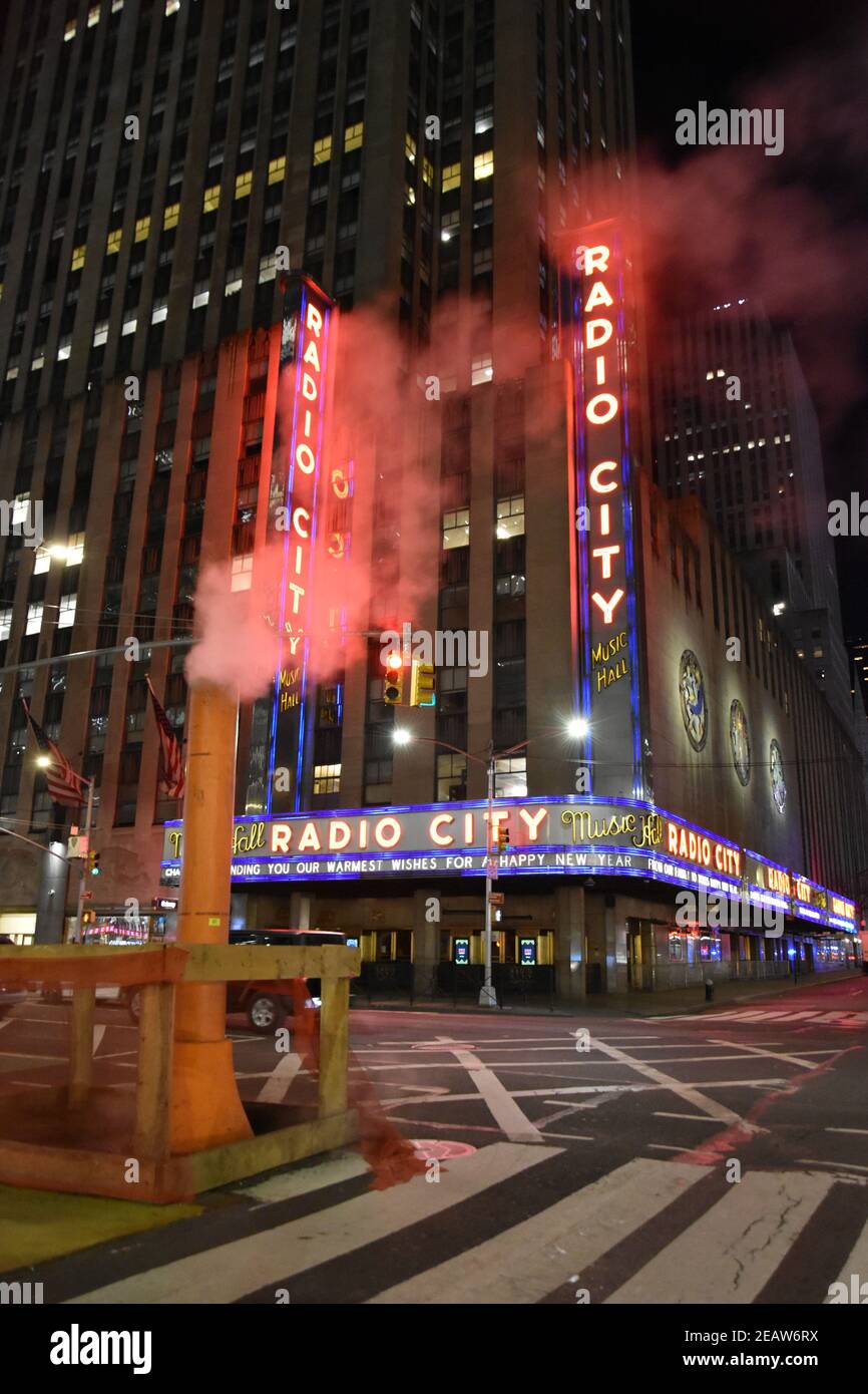 Rockefeller Plaza Sign High Resolution Stock Photography and Images - Alamy