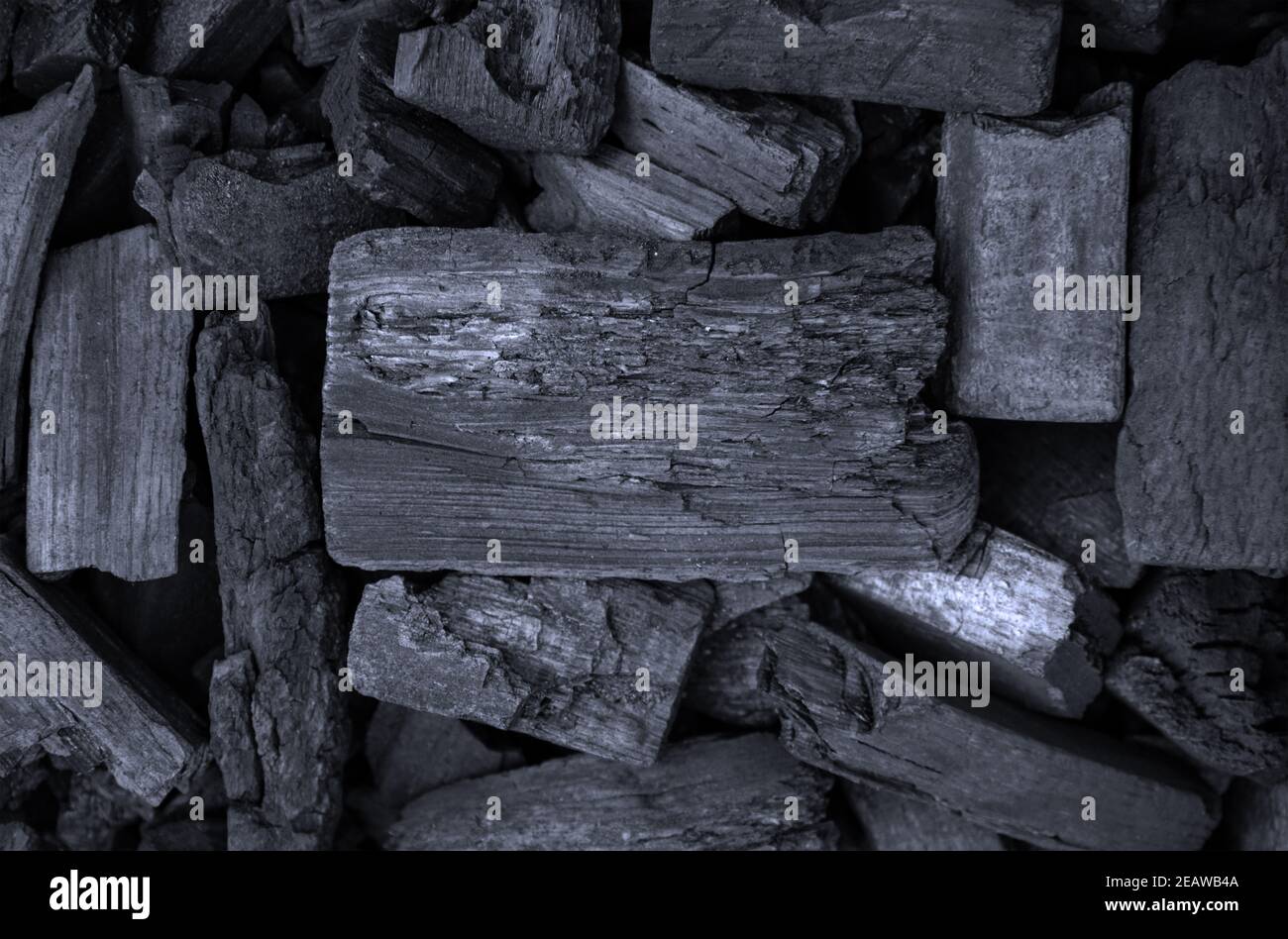 Coals for barbecue. Stock Photo