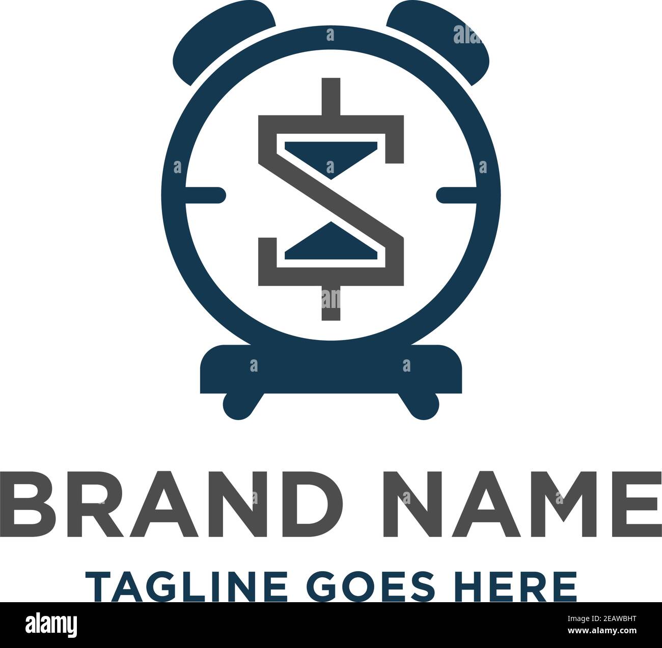 time clock logo your company Stock Vector Image & Art Alamy