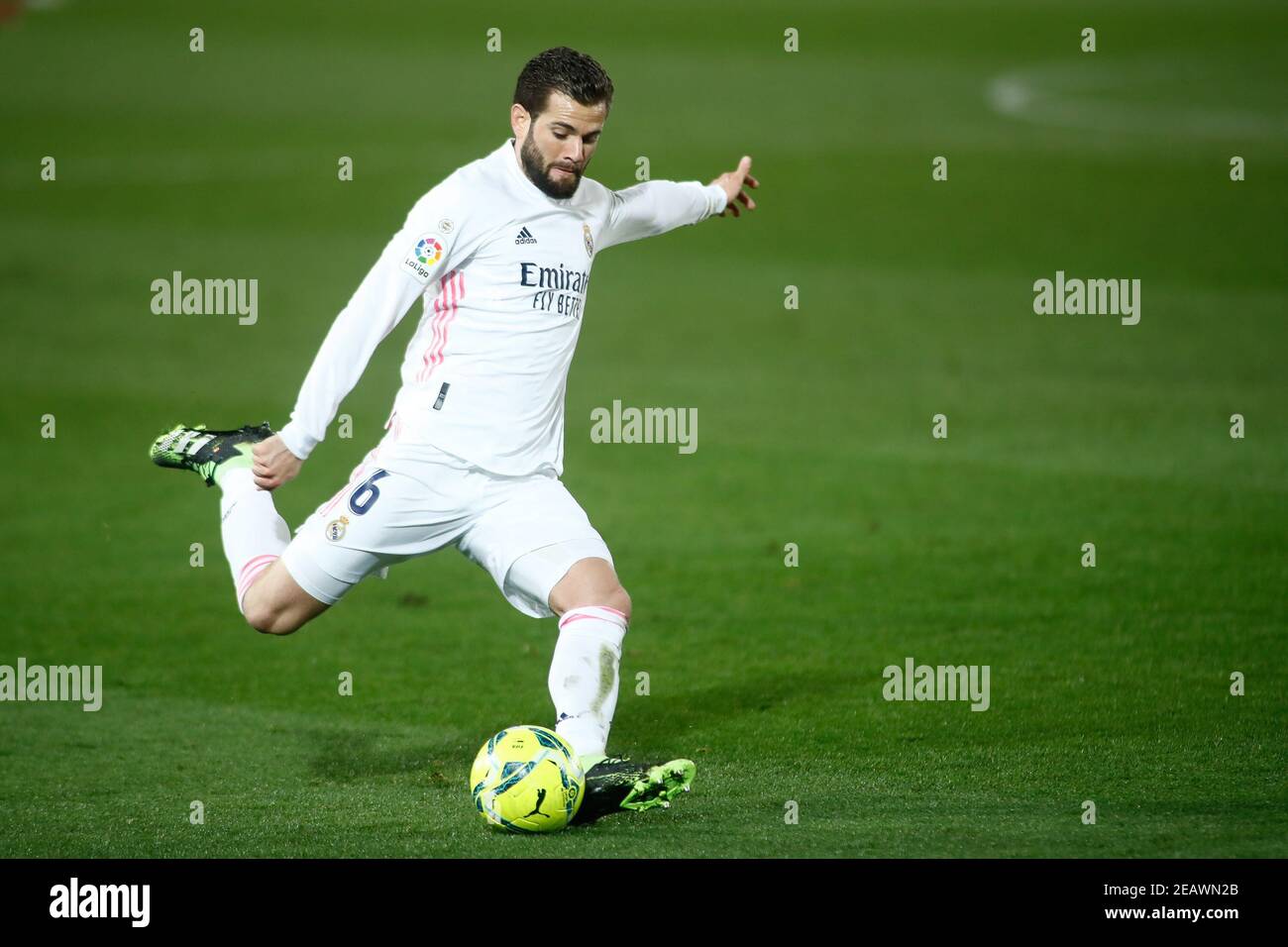 Nacho Fernandez of Real Madrid during the Spanish championship La Liga foot...