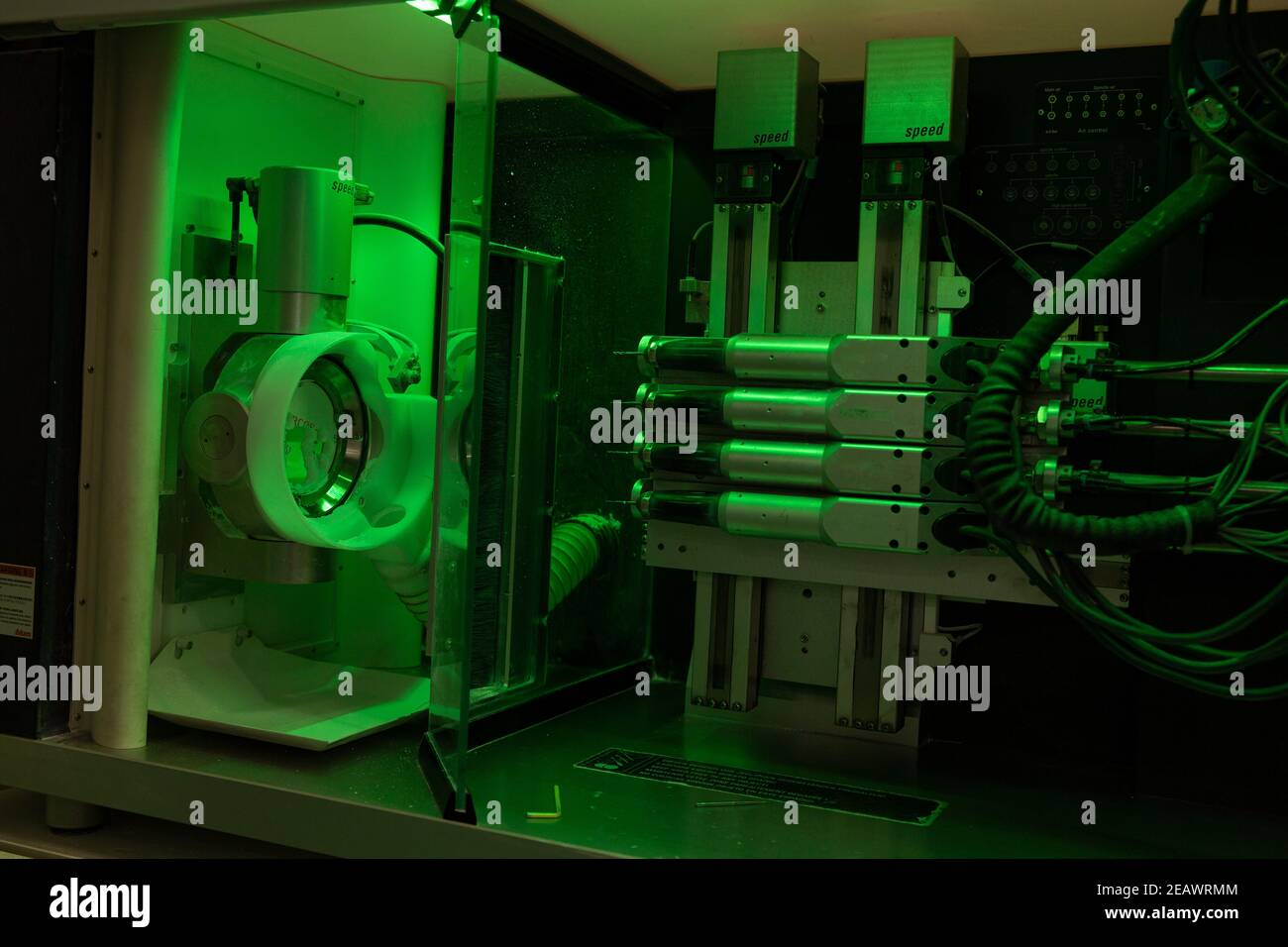 Ceramic Reconstruction Milling Machine, Dentistry Stock Photo Alamy