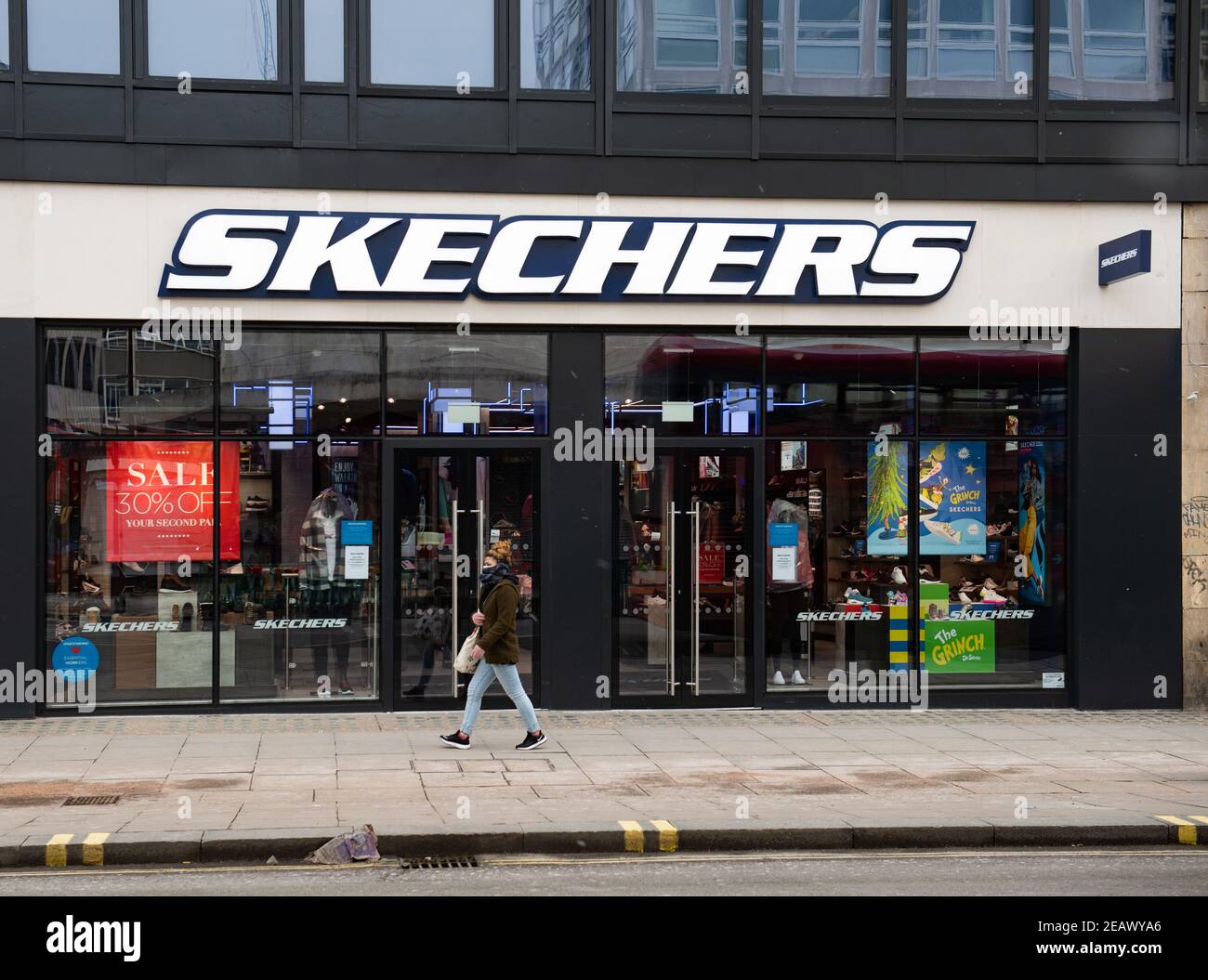 Bliv overrasket Billy Arkæologiske Skechers store, Oxford Street, London Stock Photo - Alamy