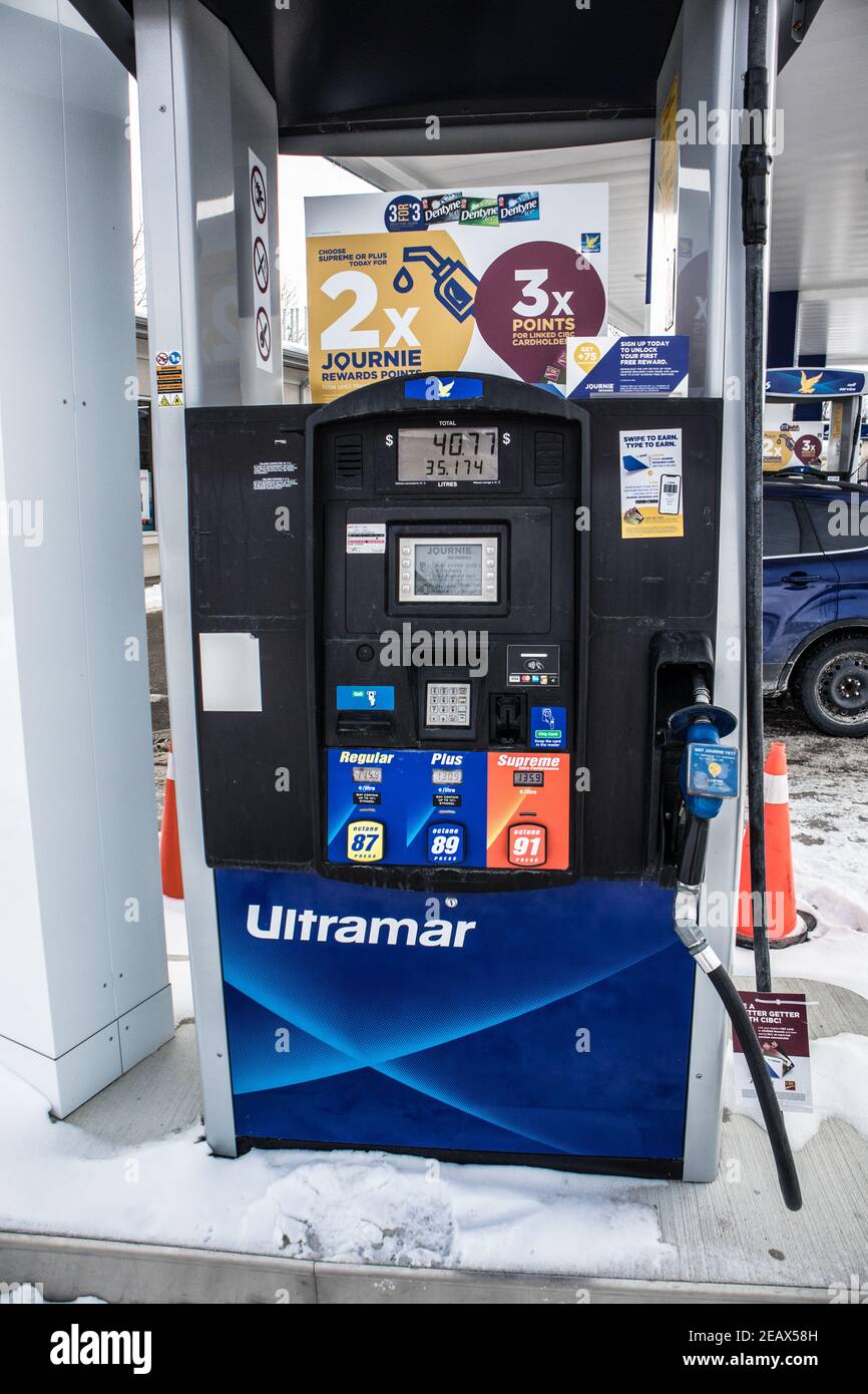 Ultramar petrol station hires stock photography and images Alamy