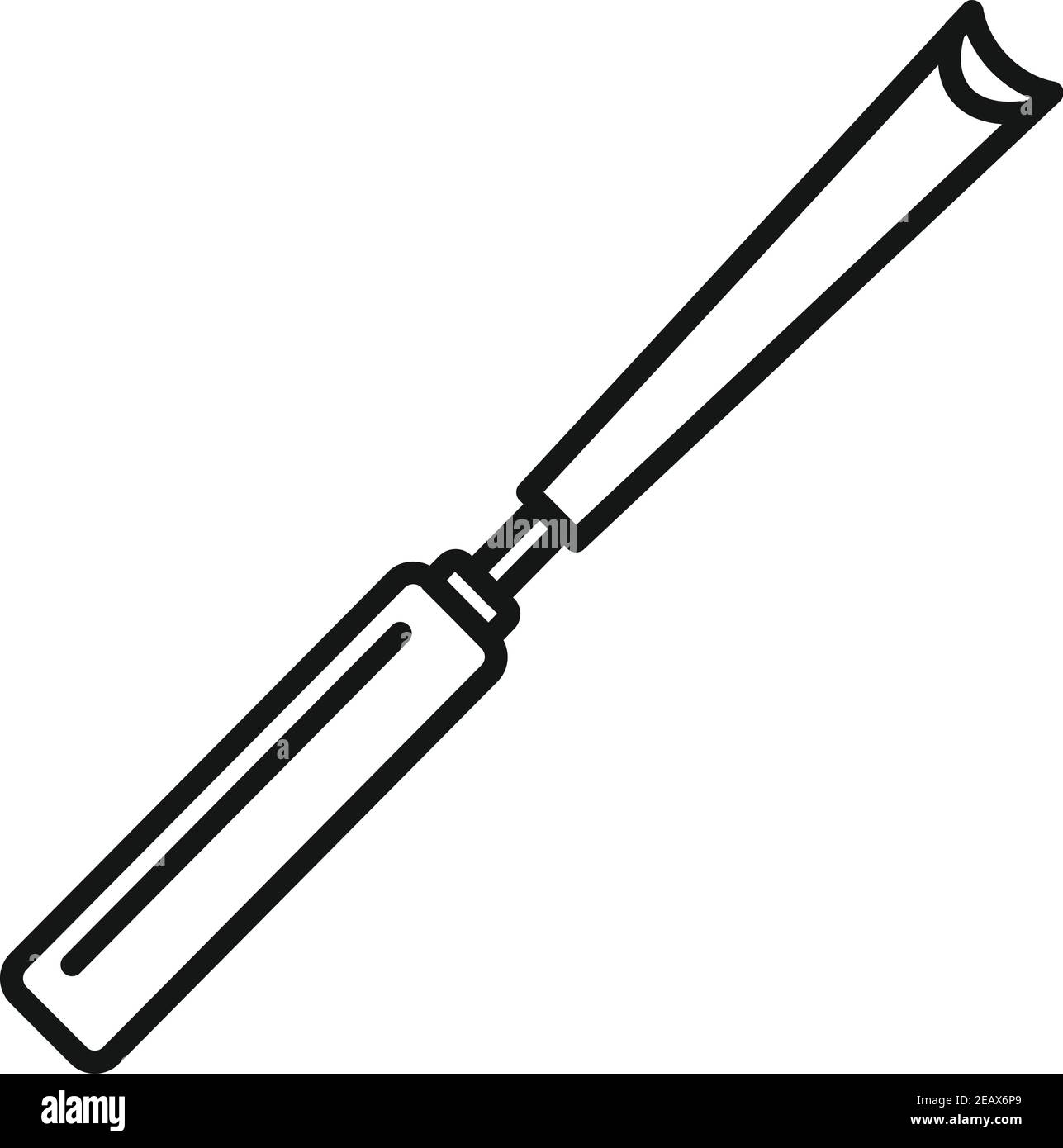 Chisel building icon, outline style Stock Vector Image & Art - Alamy