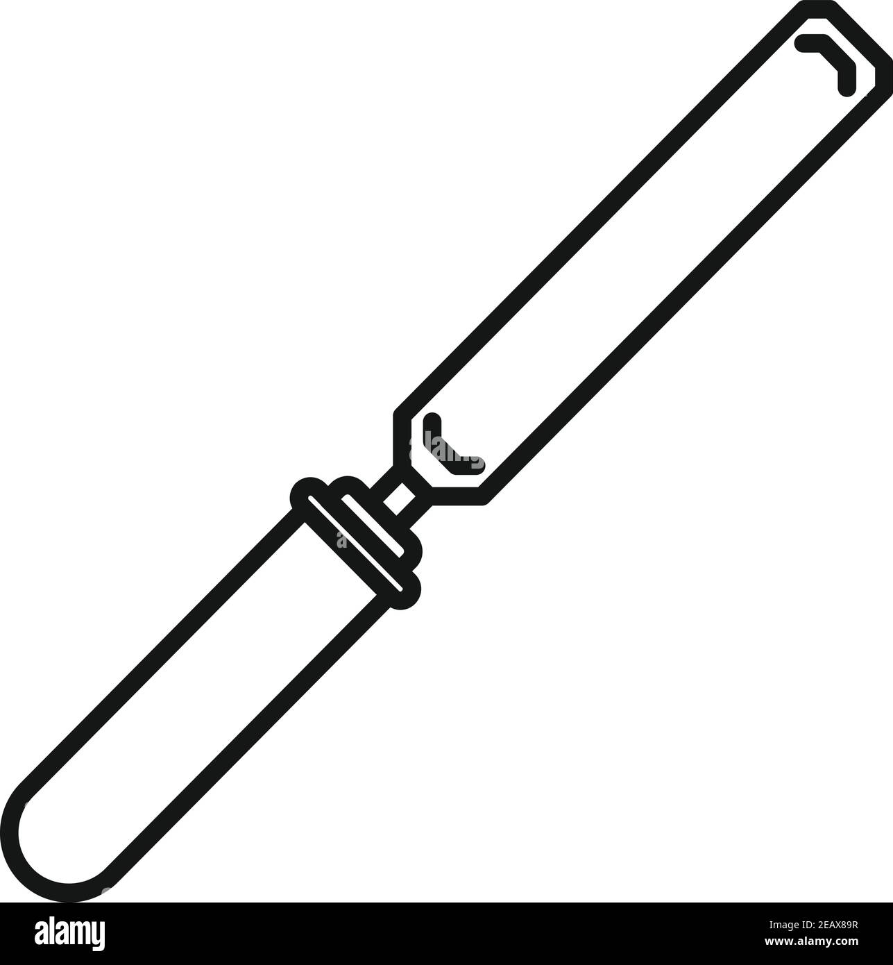 Chisel icon, outline style Stock Vector Image & Art - Alamy