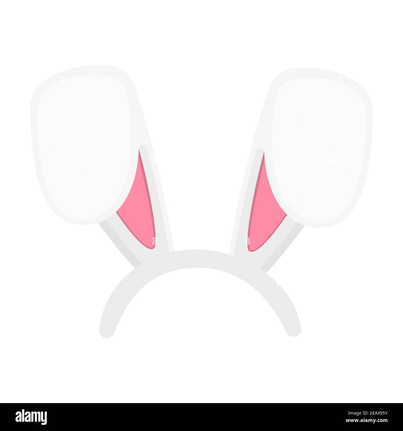 Easter bunny ears mask. Rabbit ears props for photobooth or party on white background. Element for hare masquerade costume. Vector cartoon illustration Stock Vector Image & Art - Alamy Easter bunny ears mask. Rabbit ears props for photobooth or party on white background. Element for hare masquerade costume. Vector cartoon illustration Stock Vector Image & Art - Alamy
