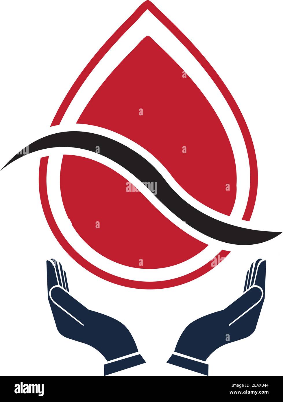 Donate blood poster design vector hi-res stock photography and images ...