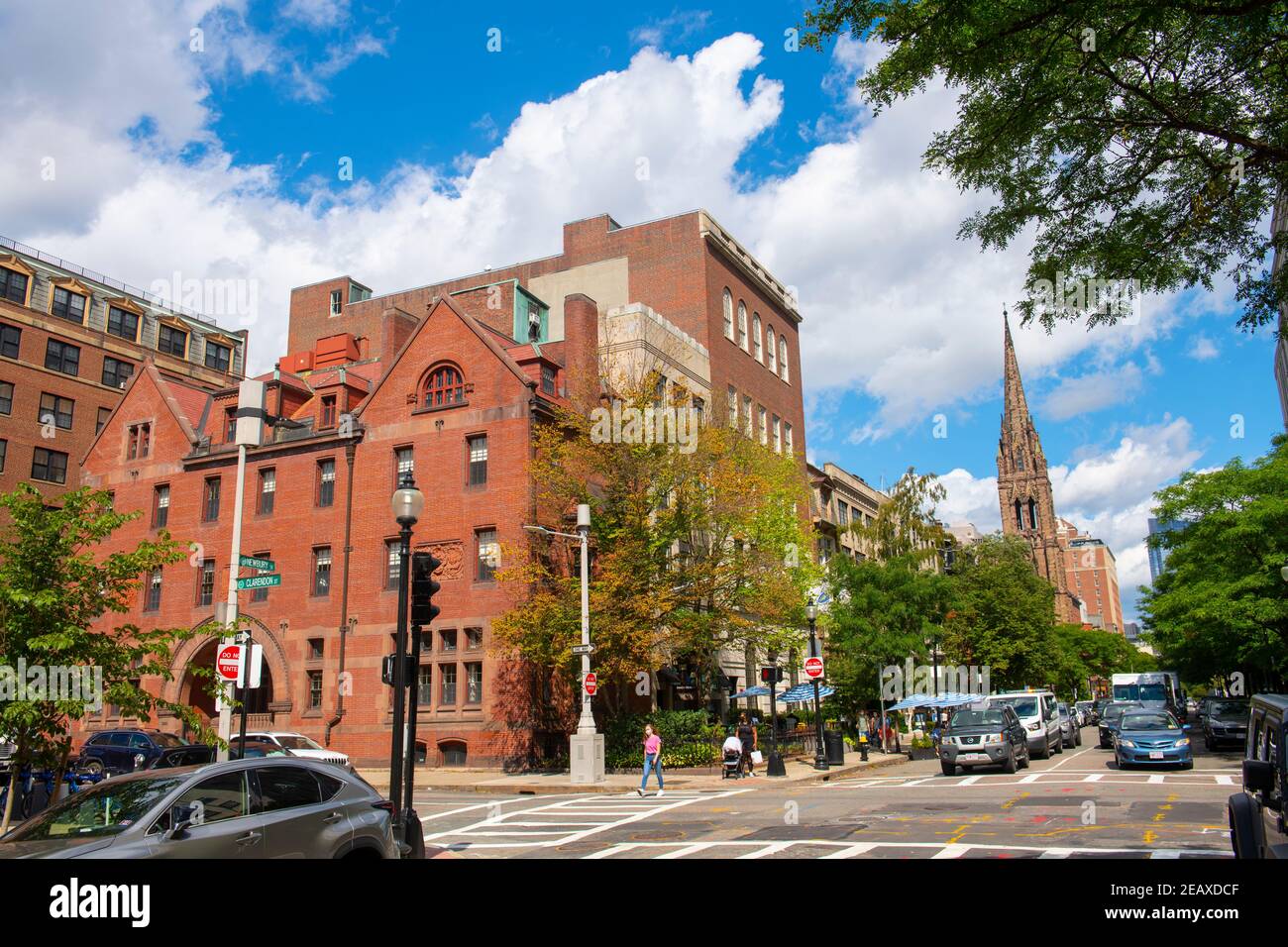 Historic Trinity Rectory at 233 Clarendon Street at Newbury Street in