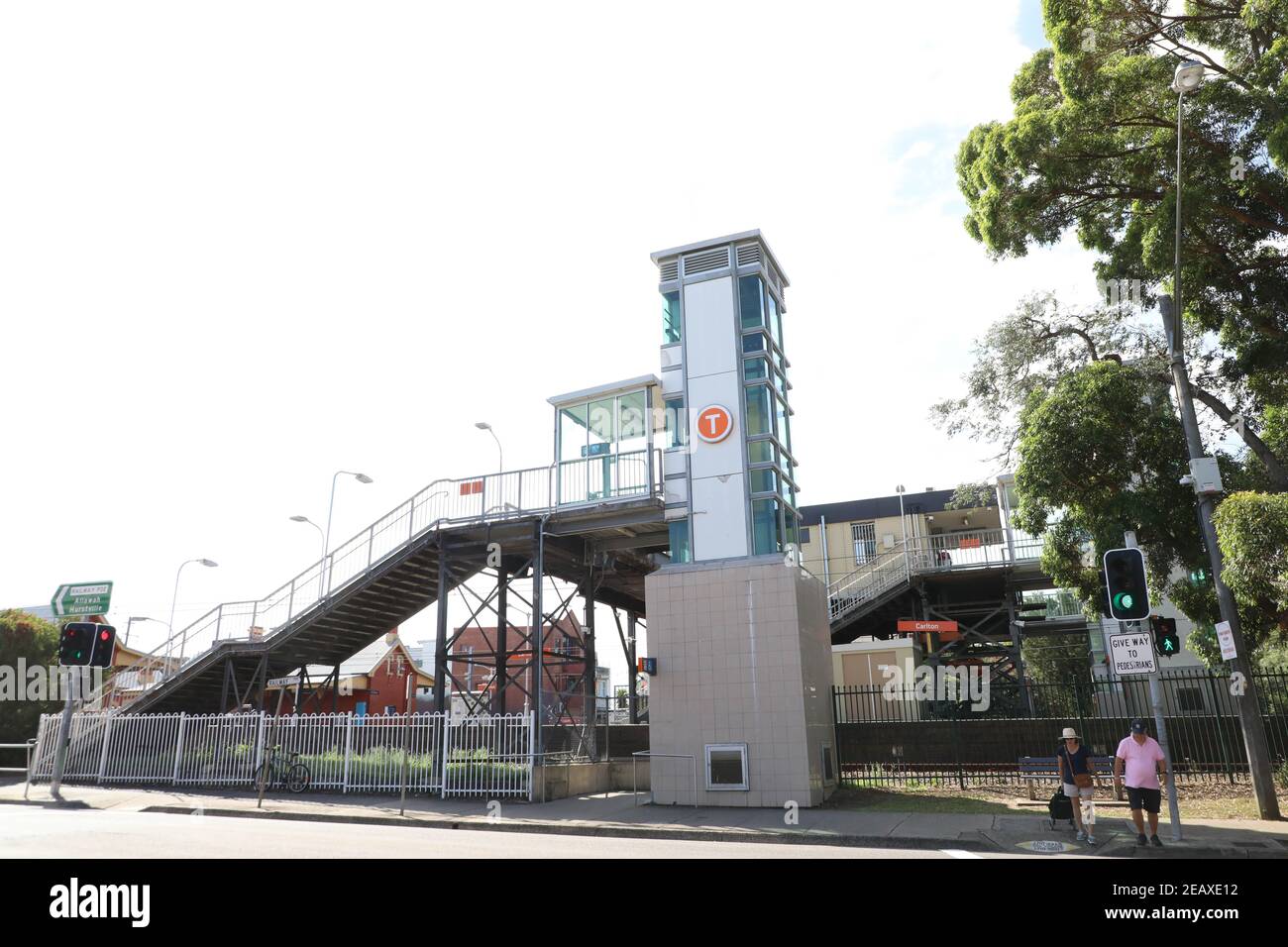 Carlton station, Carlton, Sydney, NSW, Australia Stock Photo Alamy