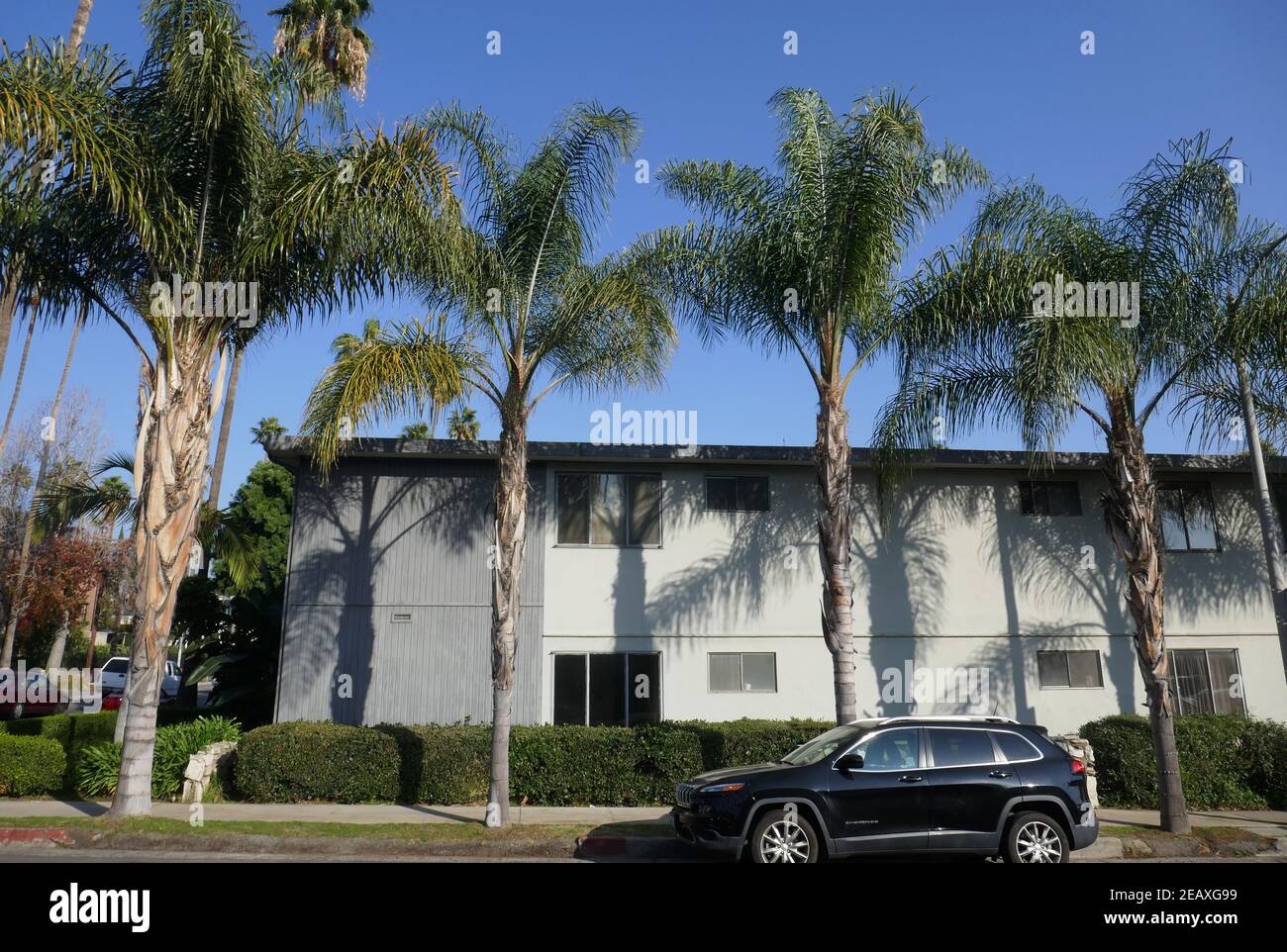 Los Angeles, California, USA 10th February 2021 A general view of atmosphere of actor Al Lewis, known for Grandpa on The Munsters Television sitcom, former home/residence on February 10, 2021 in Los Angeles, California, USA. Photo by Barry King/Alamy Stock Photo Stock Photo