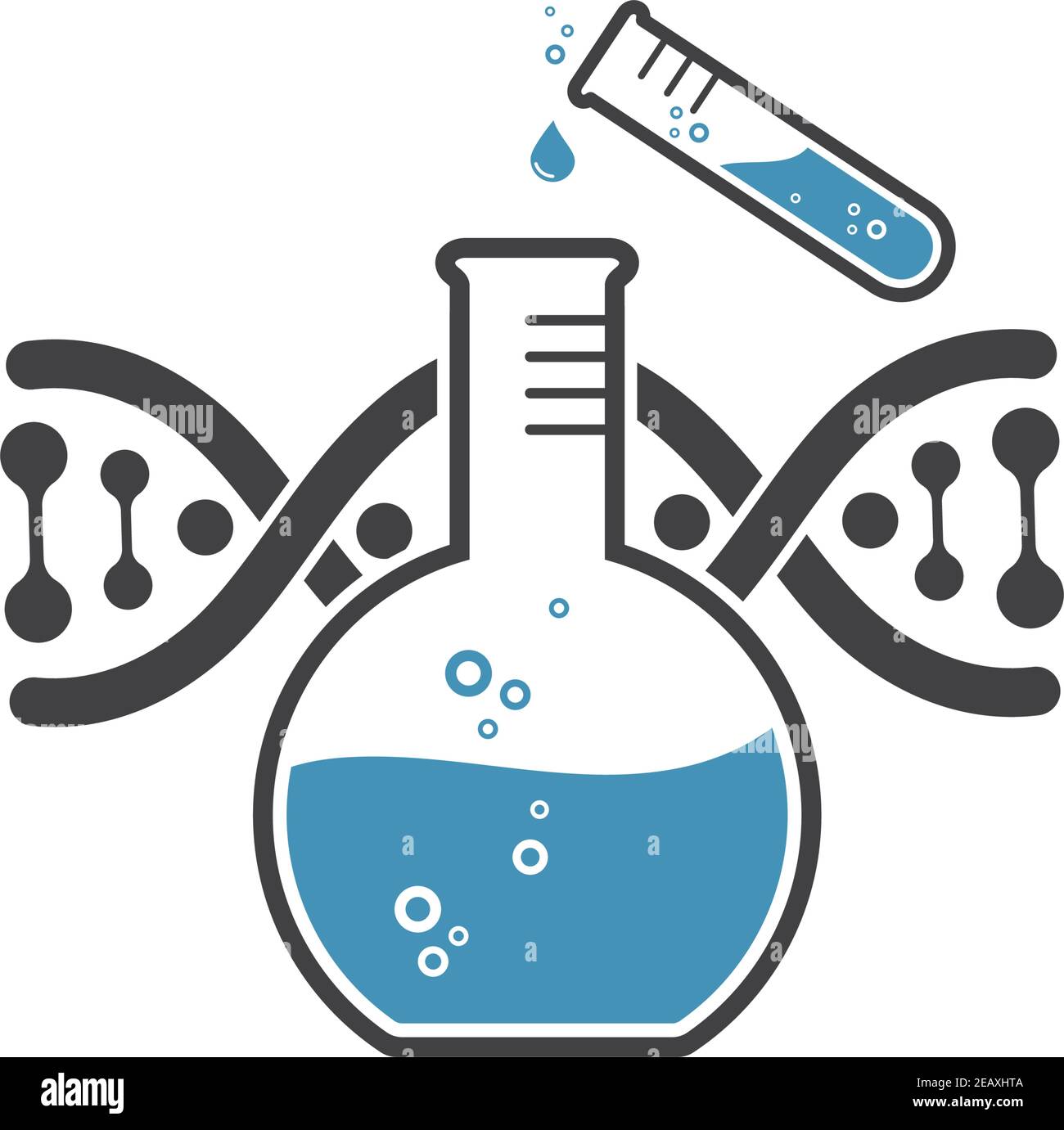 laboratory icon logo vector illustration design template Stock Vector
