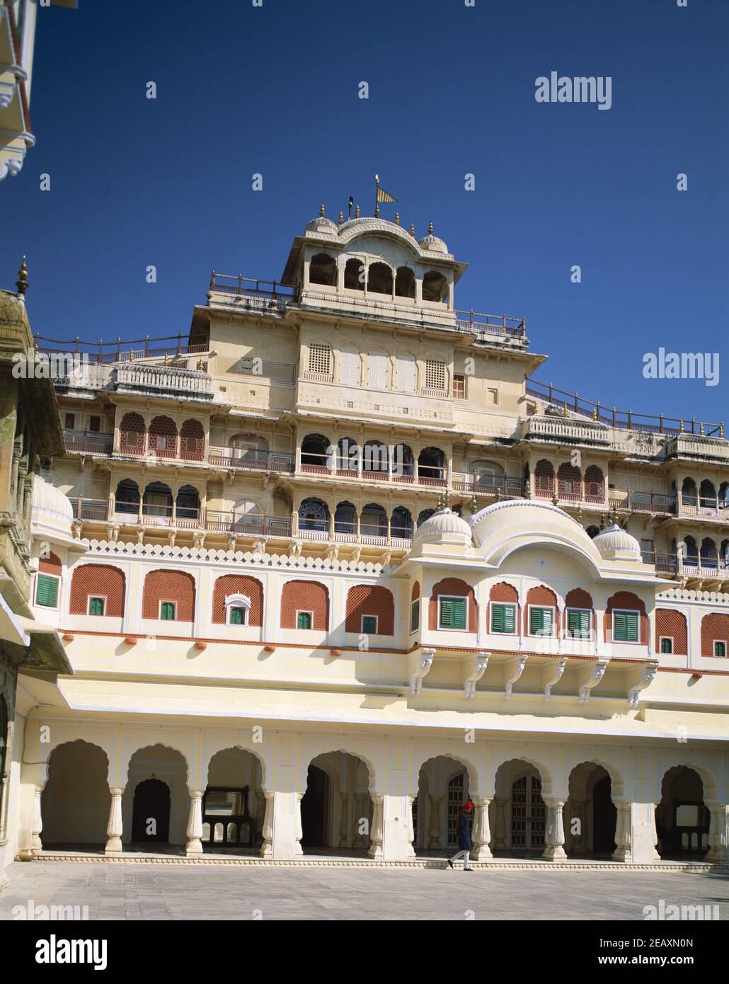 Jaipur city palace interior hi-res stock photography and images - Alamy