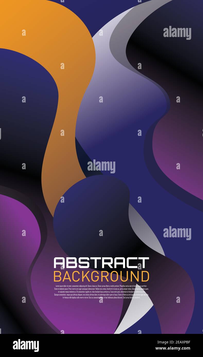 Abstract gradient background. Background for Landing Page Stock Vector ...