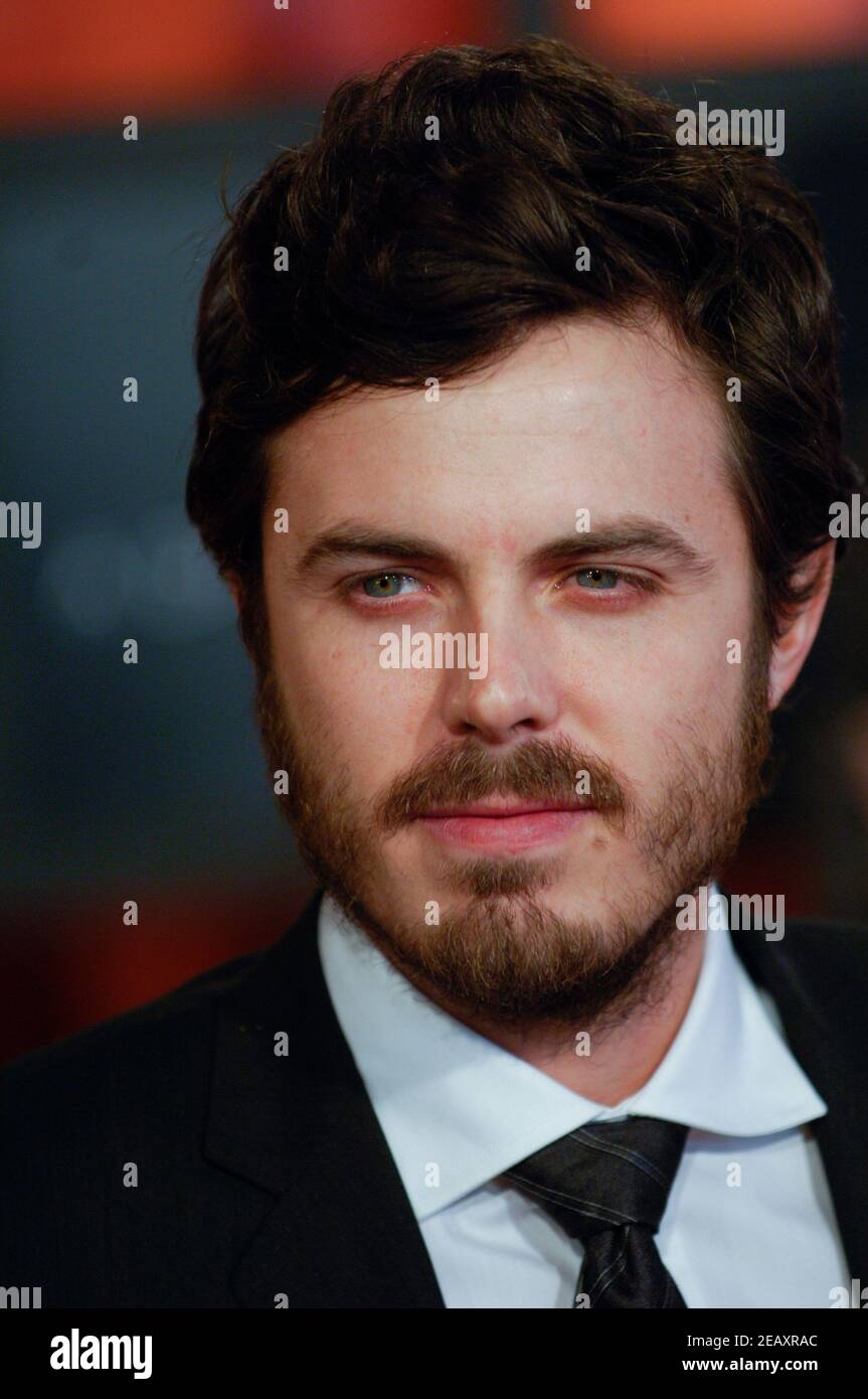 Casey Affleck attends arrivals at the 13th Critics' Choice Awards at Santa Monica Civic Auditorium on January 7, 2008 in Los Angeles, California. Stock Photo